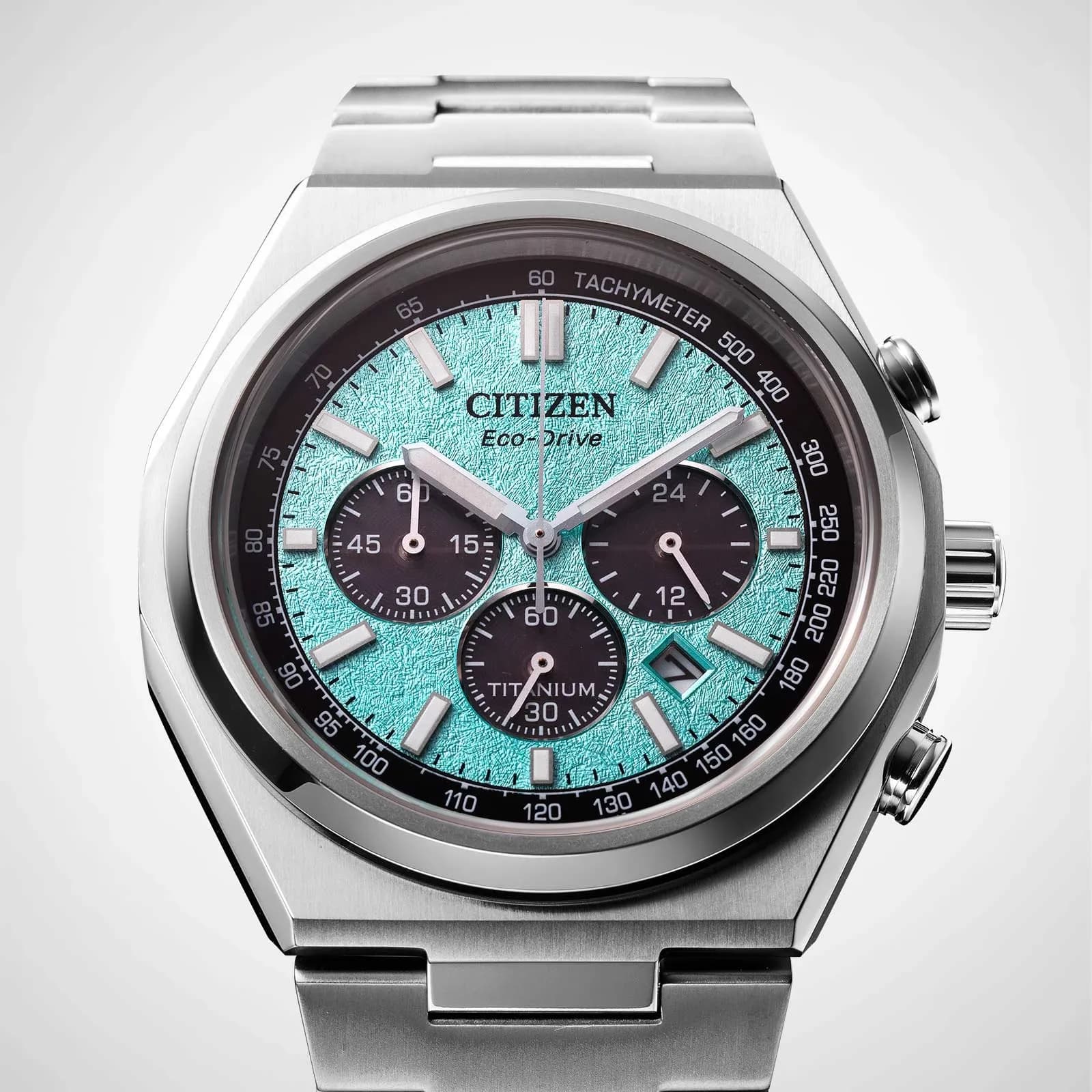 Citizen Eco Drive Super Titanium turkos - CA4610-85M 5