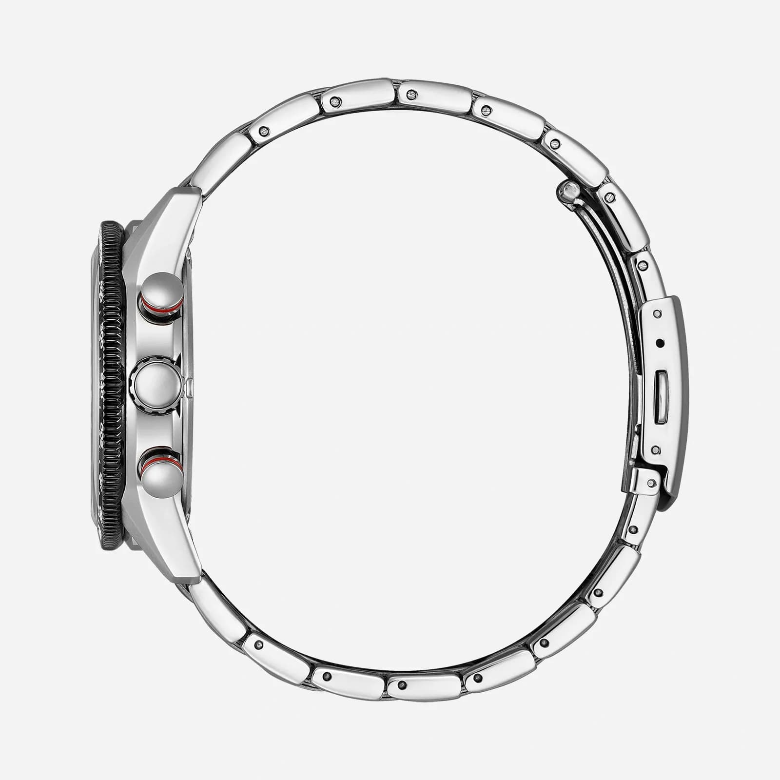 Citizen Eco-Drive Svart/Silver, Stållänk - CA4714-55E 3