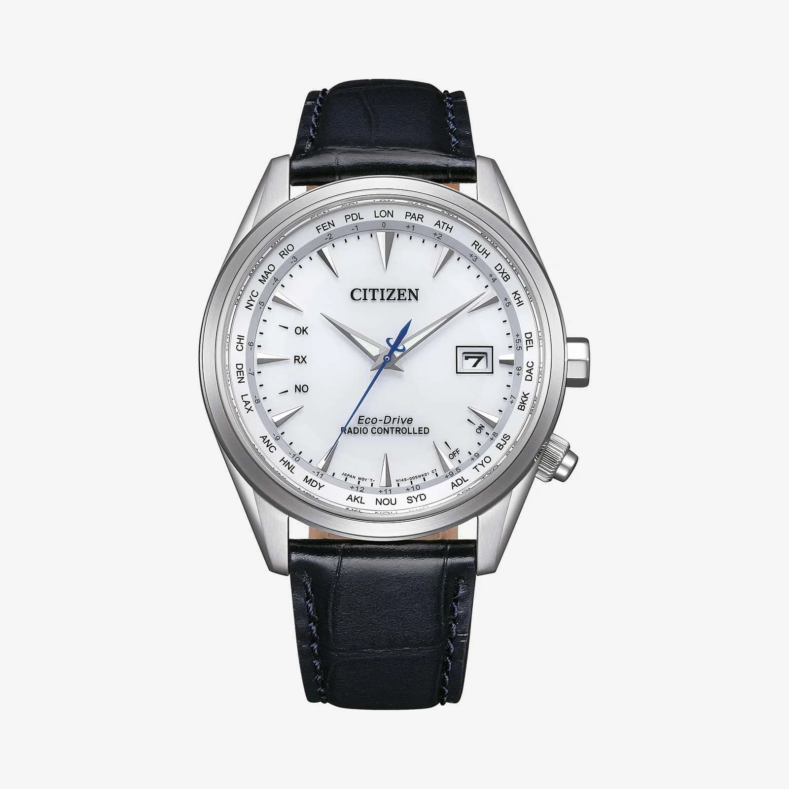 Citizen Eco Drive Radio Controlled läder/stål - CB0270-10A 1