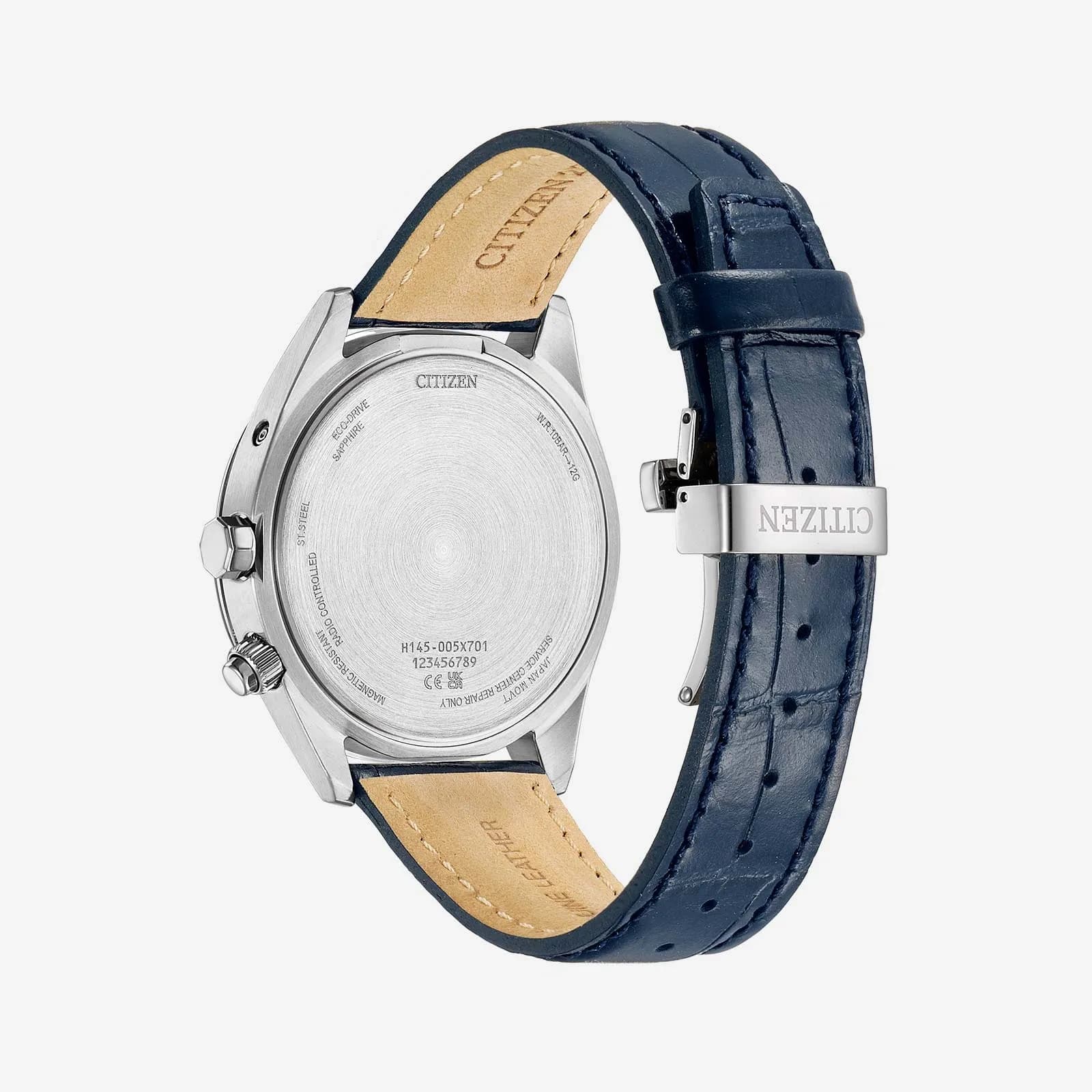Citizen Eco Drive Radio Controlled läder/stål - CB0270-10A 2