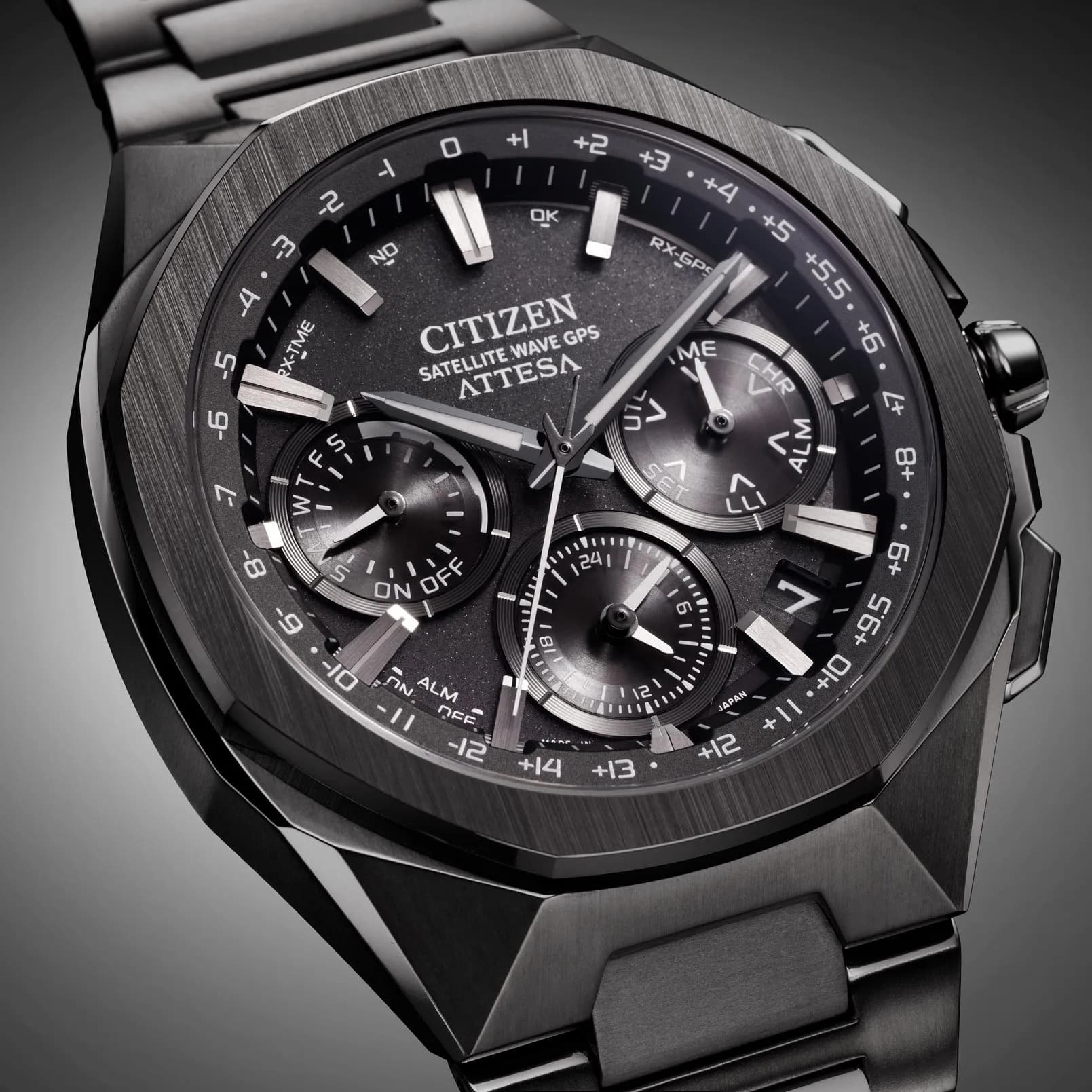 Citizen Attesa Spaceship svart - CC4105-69E 5