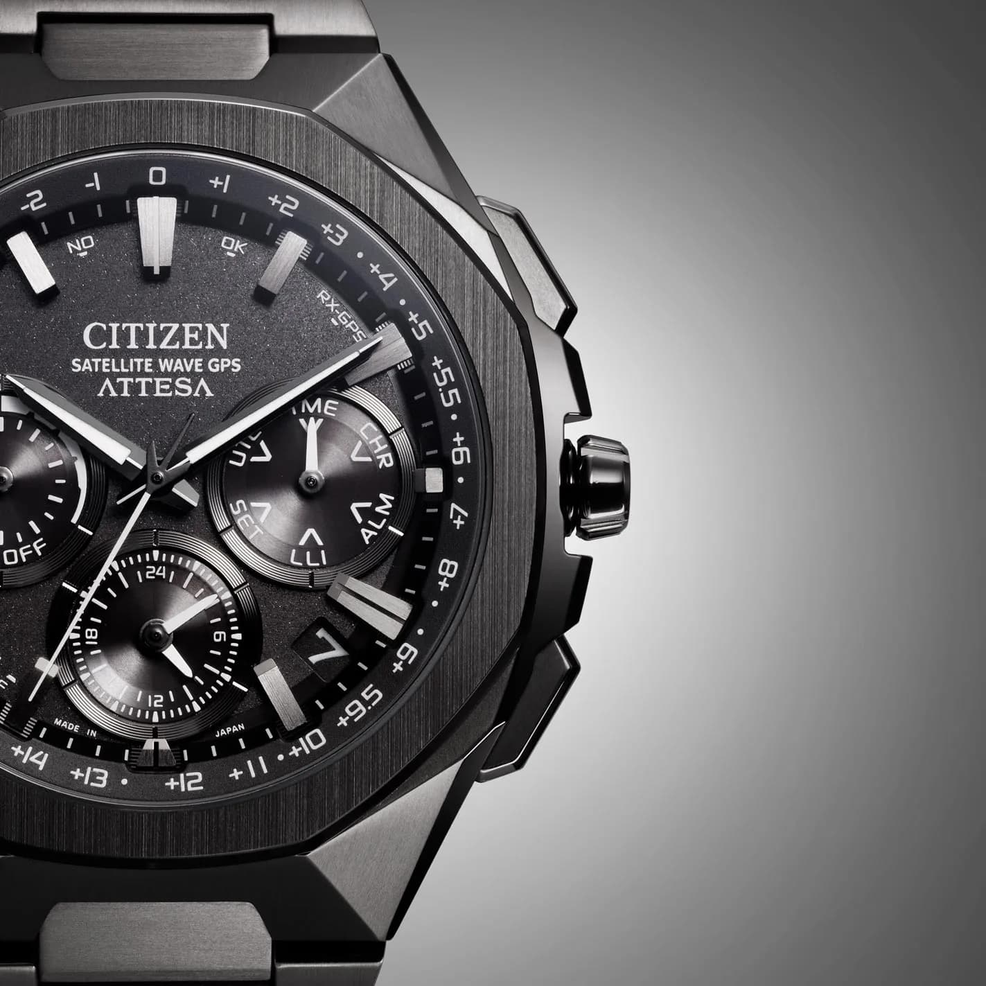 Citizen Attesa Spaceship svart - CC4105-69E 6