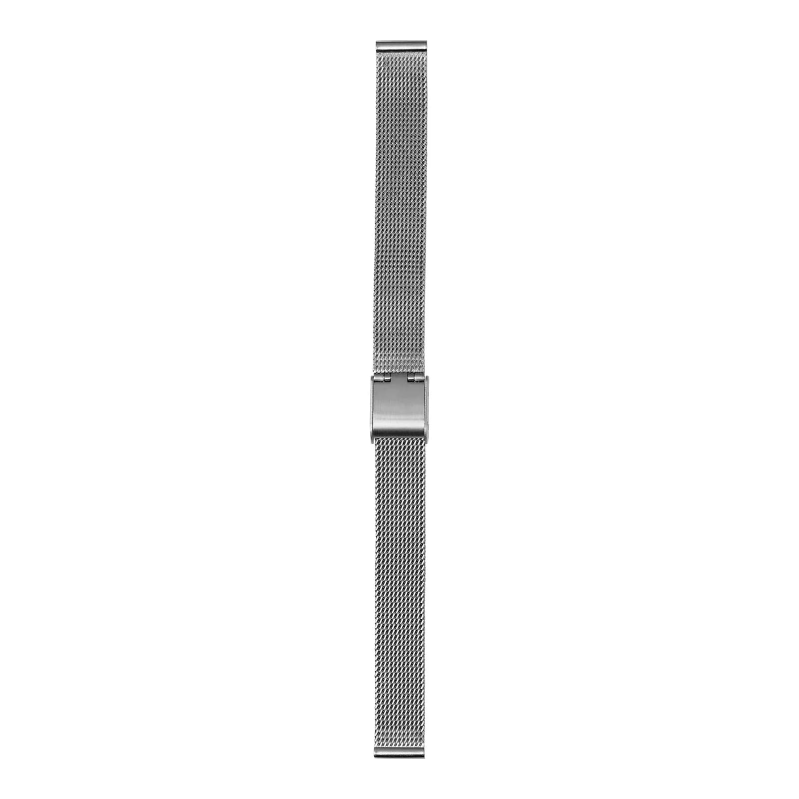 Silverfärgat meshband 12 mm