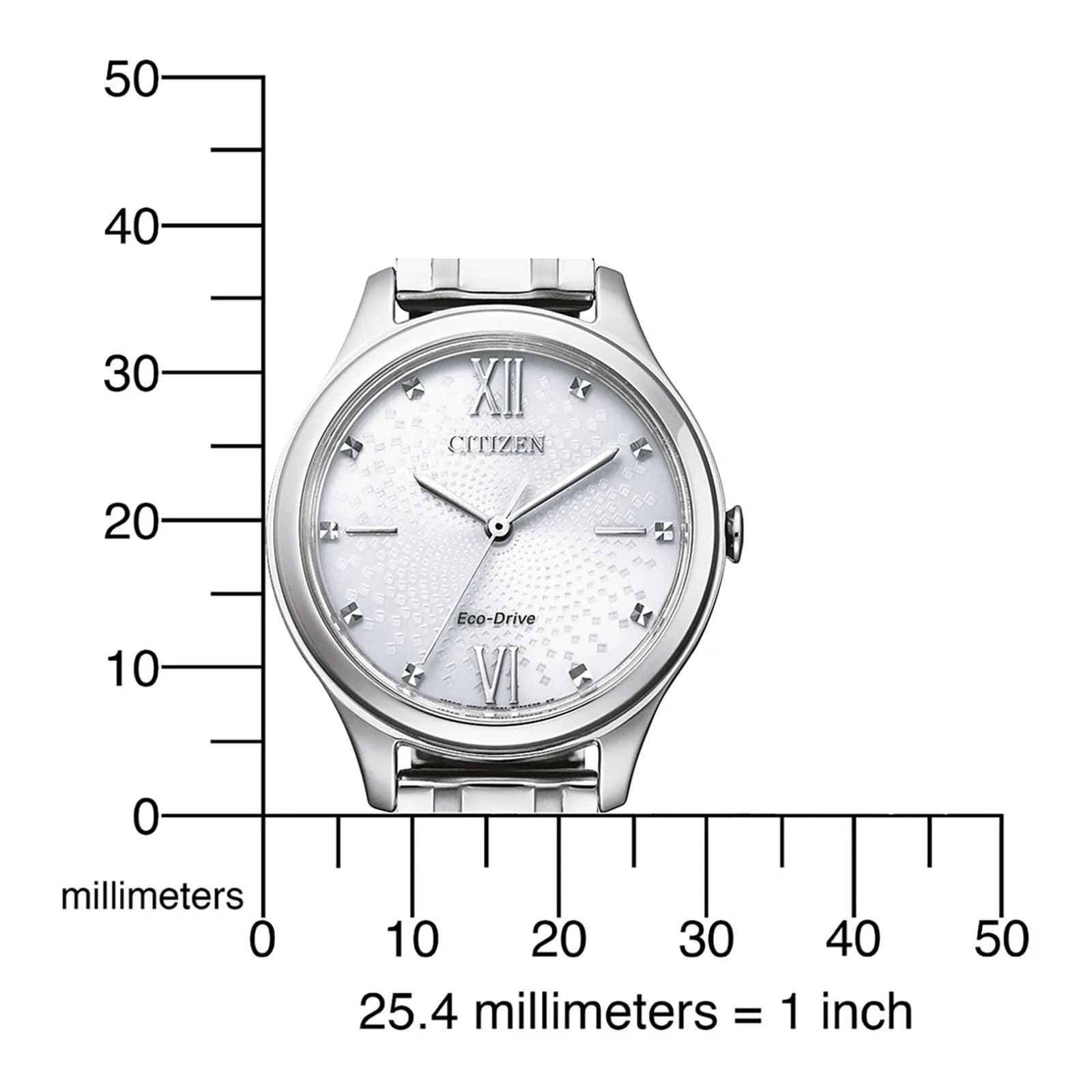 Citizen Eco-Drive damklocka EM0500-73A 5