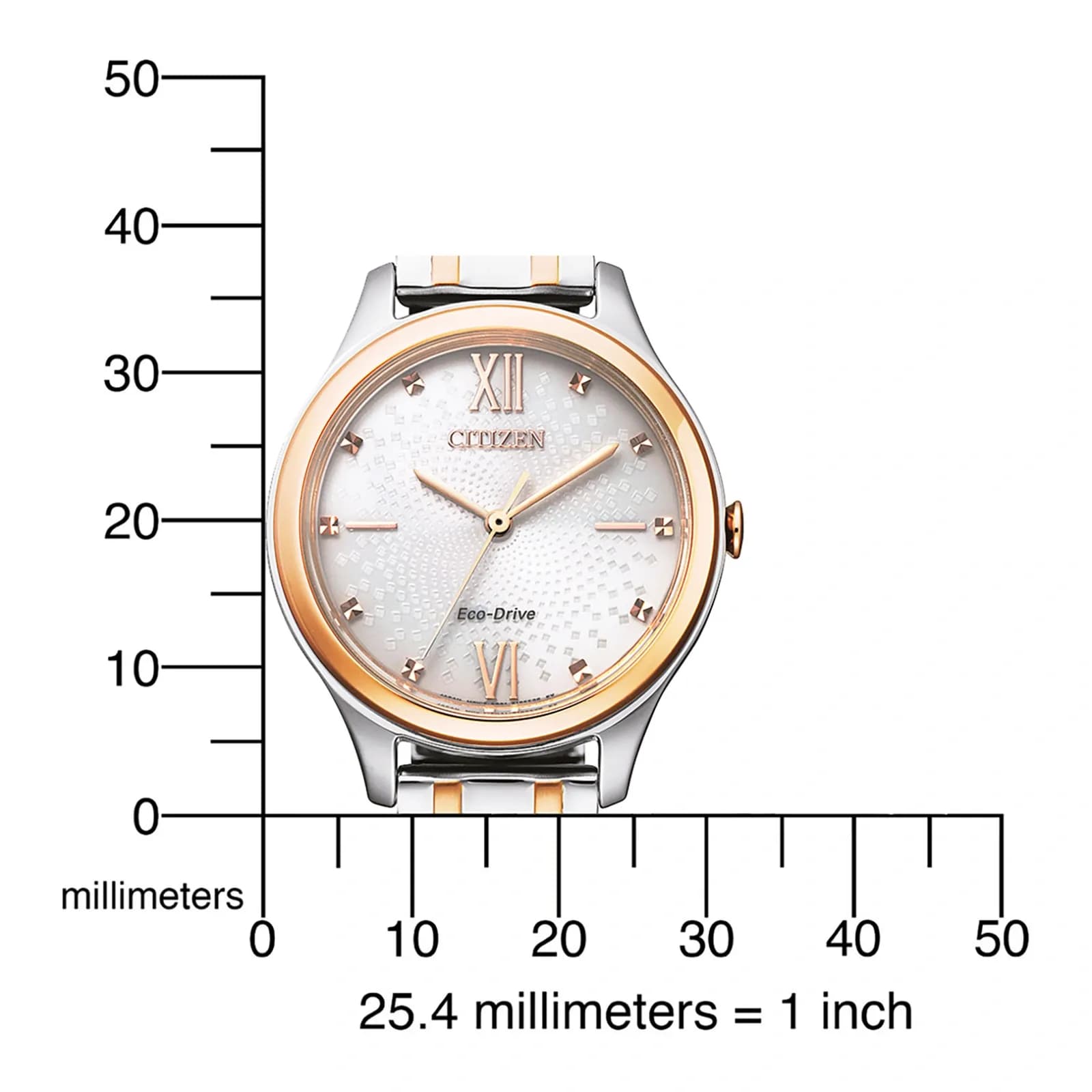 Citizen Eco-Drive damklocka EM0506-77A 5