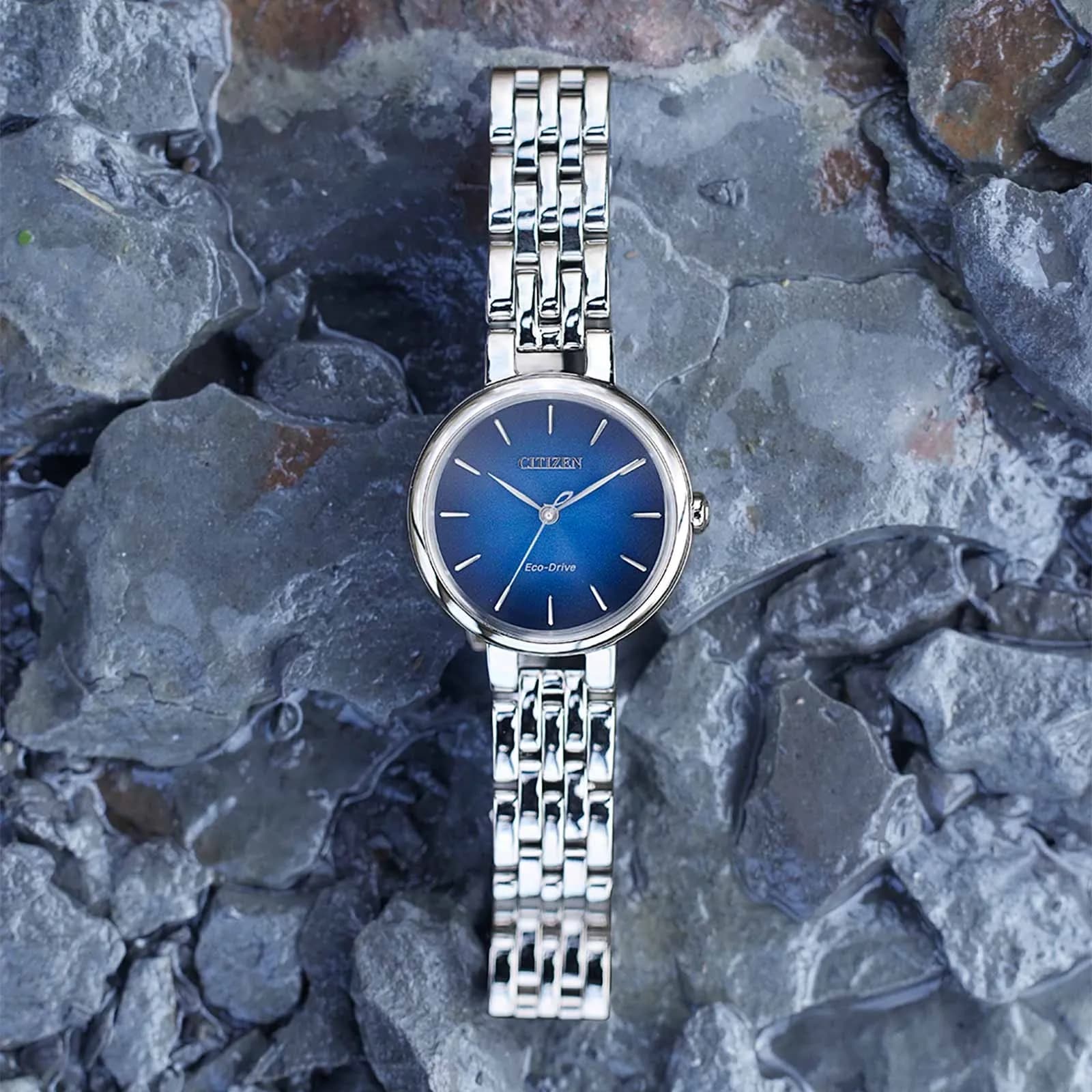 Citizen Eco-Drive damklocka - EM0990-81L 5