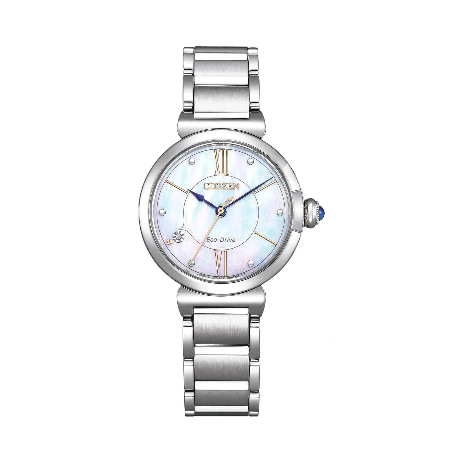 Citizen Elegant Eco-Drive - stål/pärlemor EM1070-83D