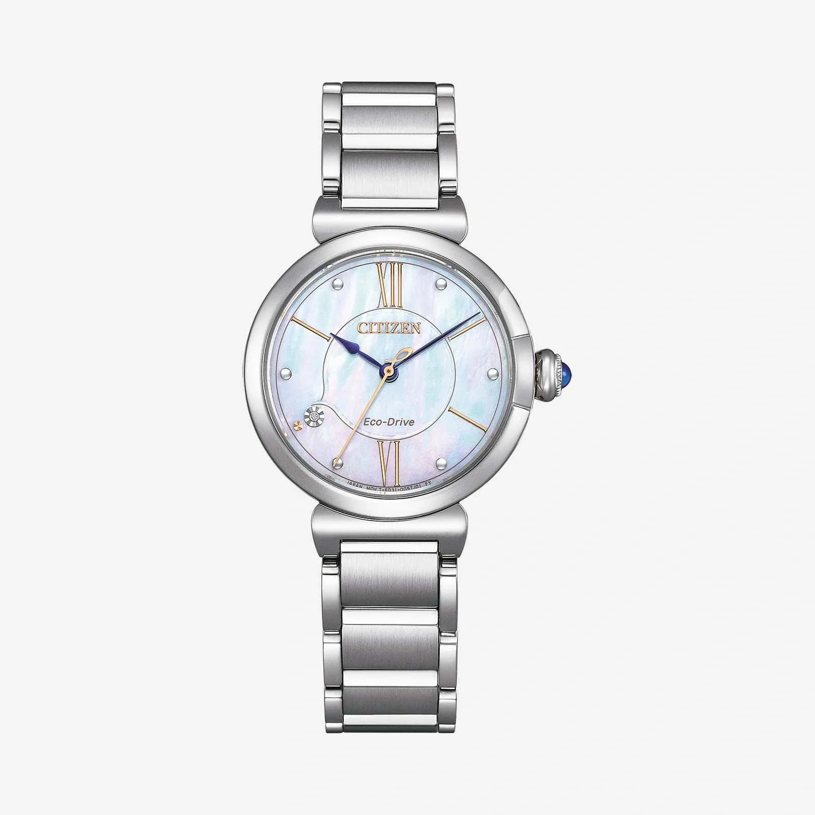 Citizen Elegant Eco-Drive - stål/pärlemor EM1070-83D