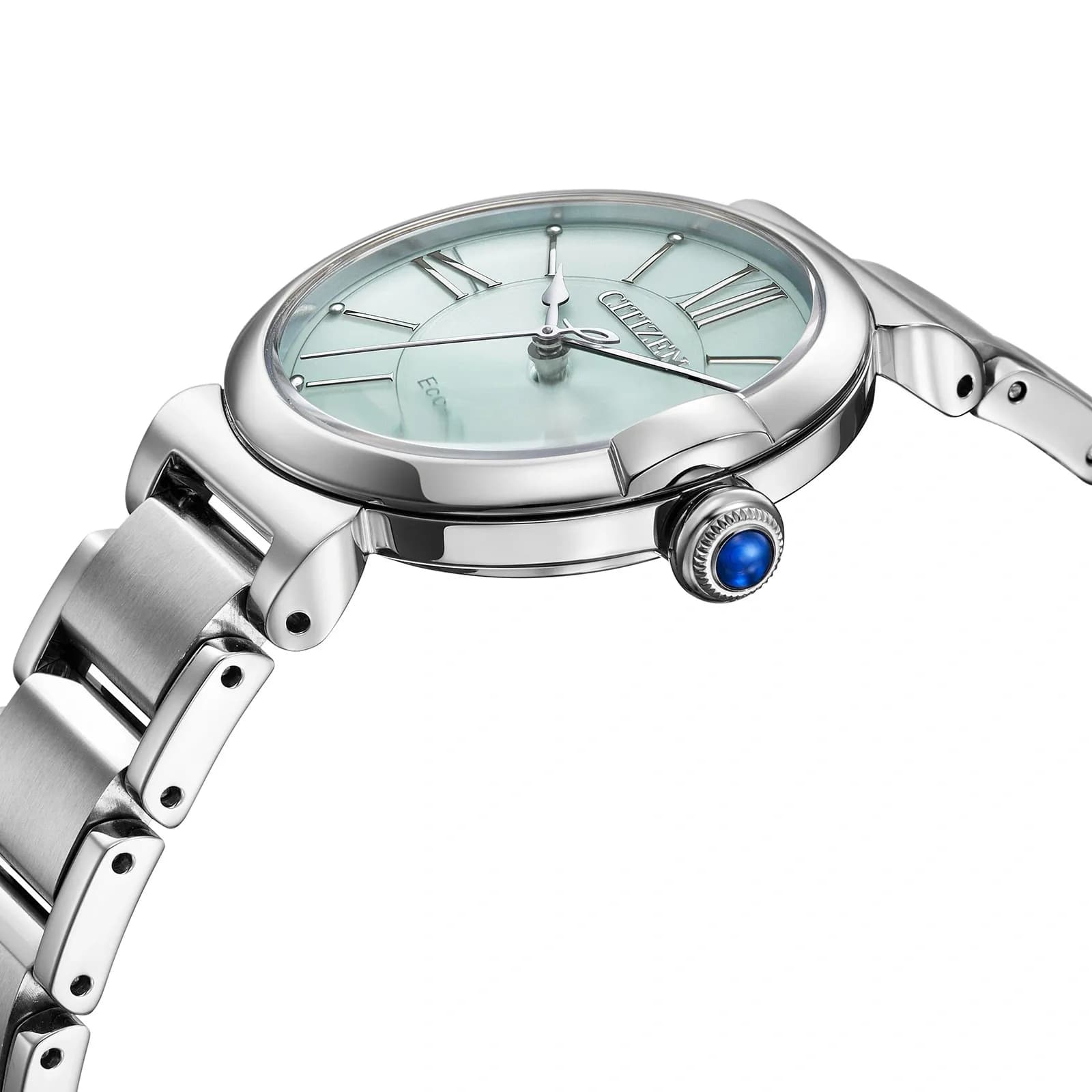 Citizen Eco-Drive Blå/Silver, Stållänk - EM1070-83L 5