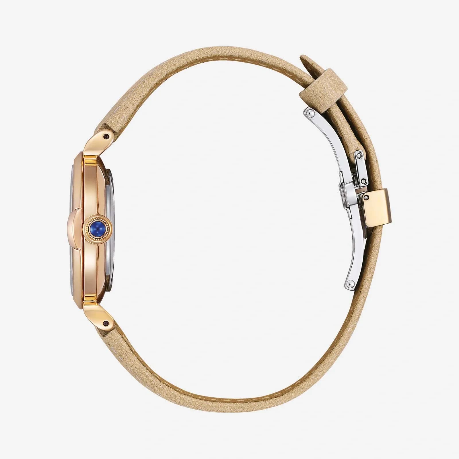 Citizen May bells damklocka, apple leather, pärlemor - EM1073-18D 3