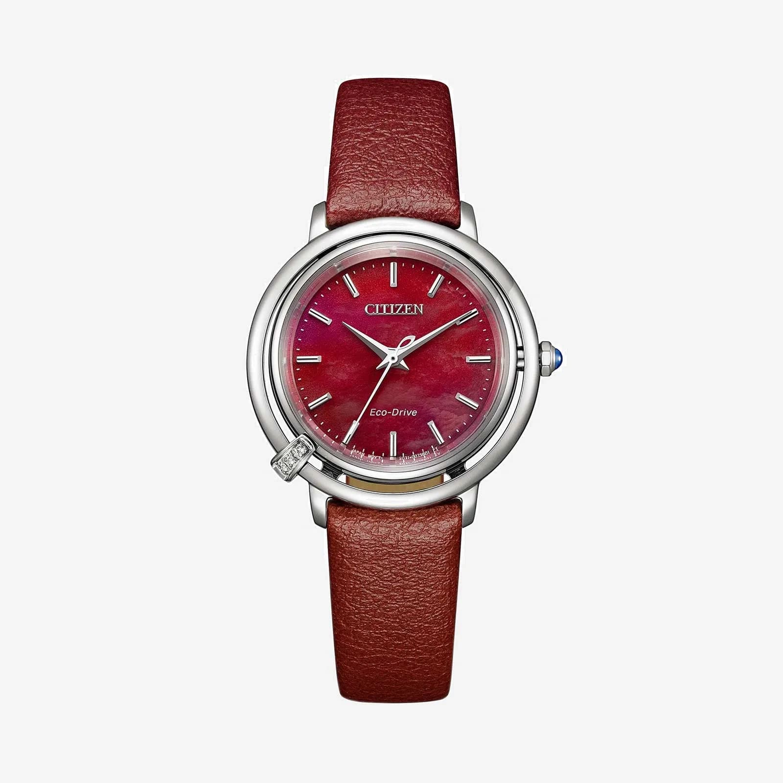 Citizen L Arcly Eco-Drive damklocka stål/röd - EM1090-78X 5
