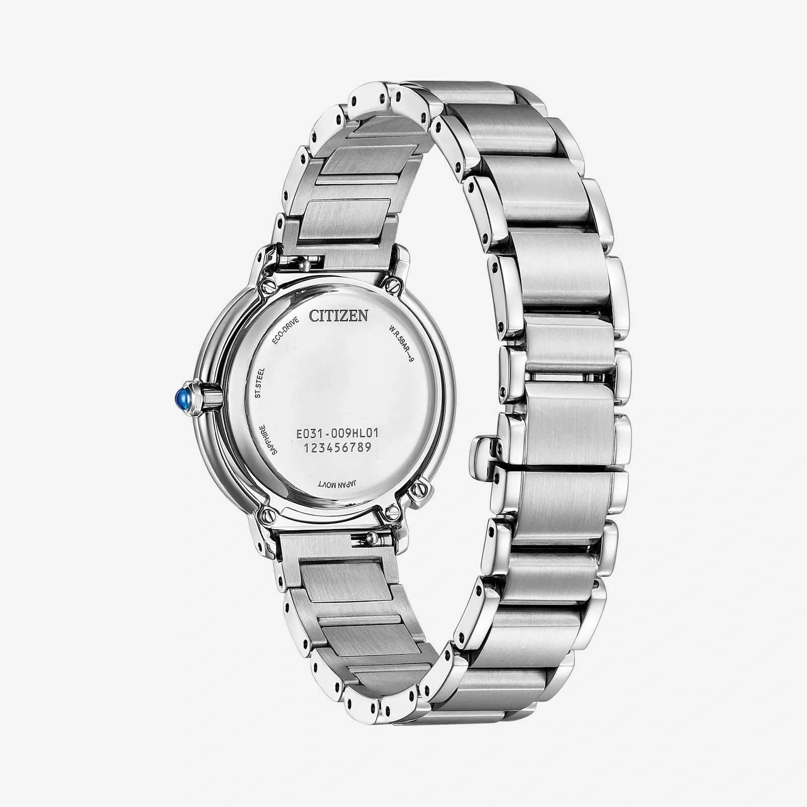 Citizen L Arcly Eco-Drive damklocka stål/röd - EM1090-78X 6