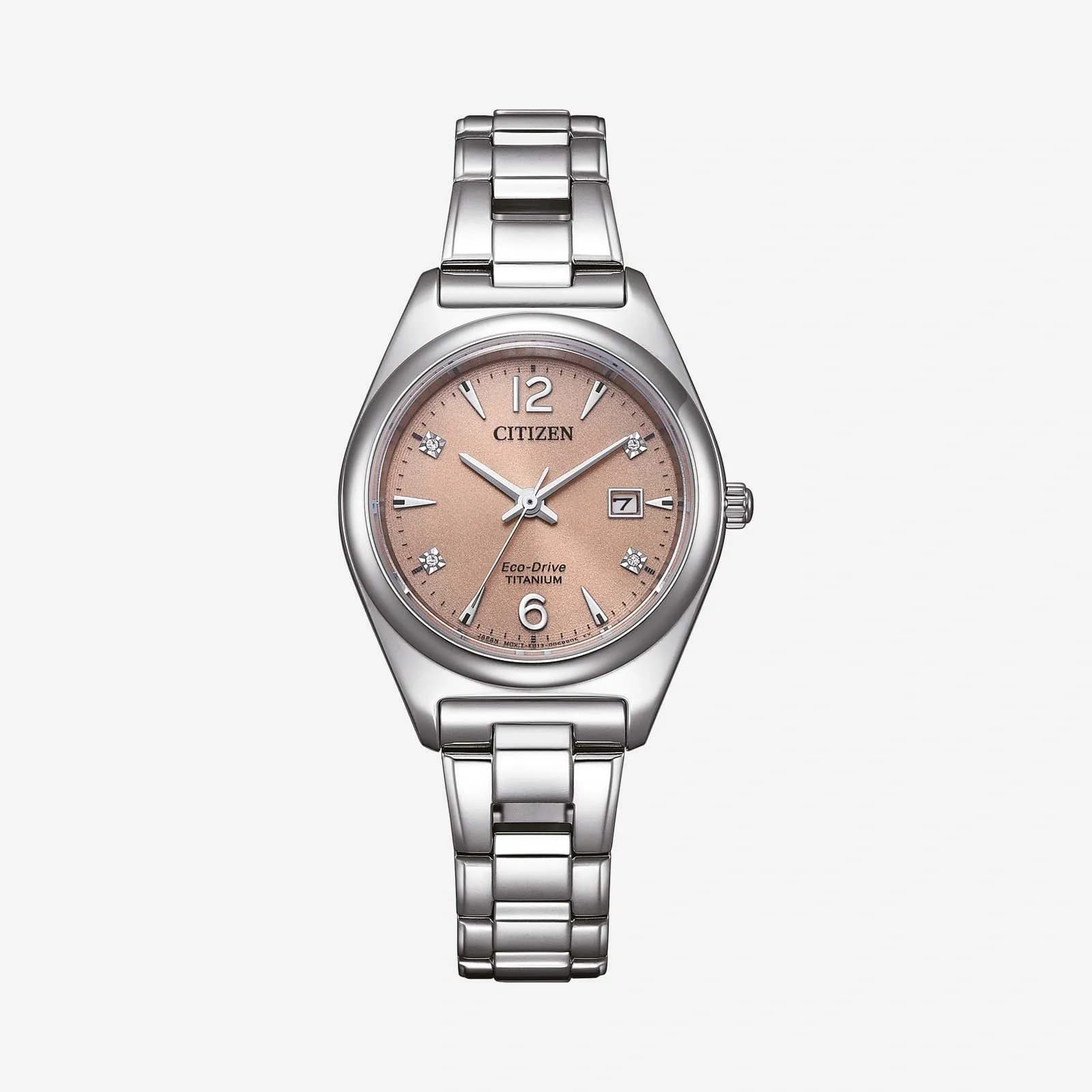 Citizen Super Titanium dam, rosa - EW2601-81Z