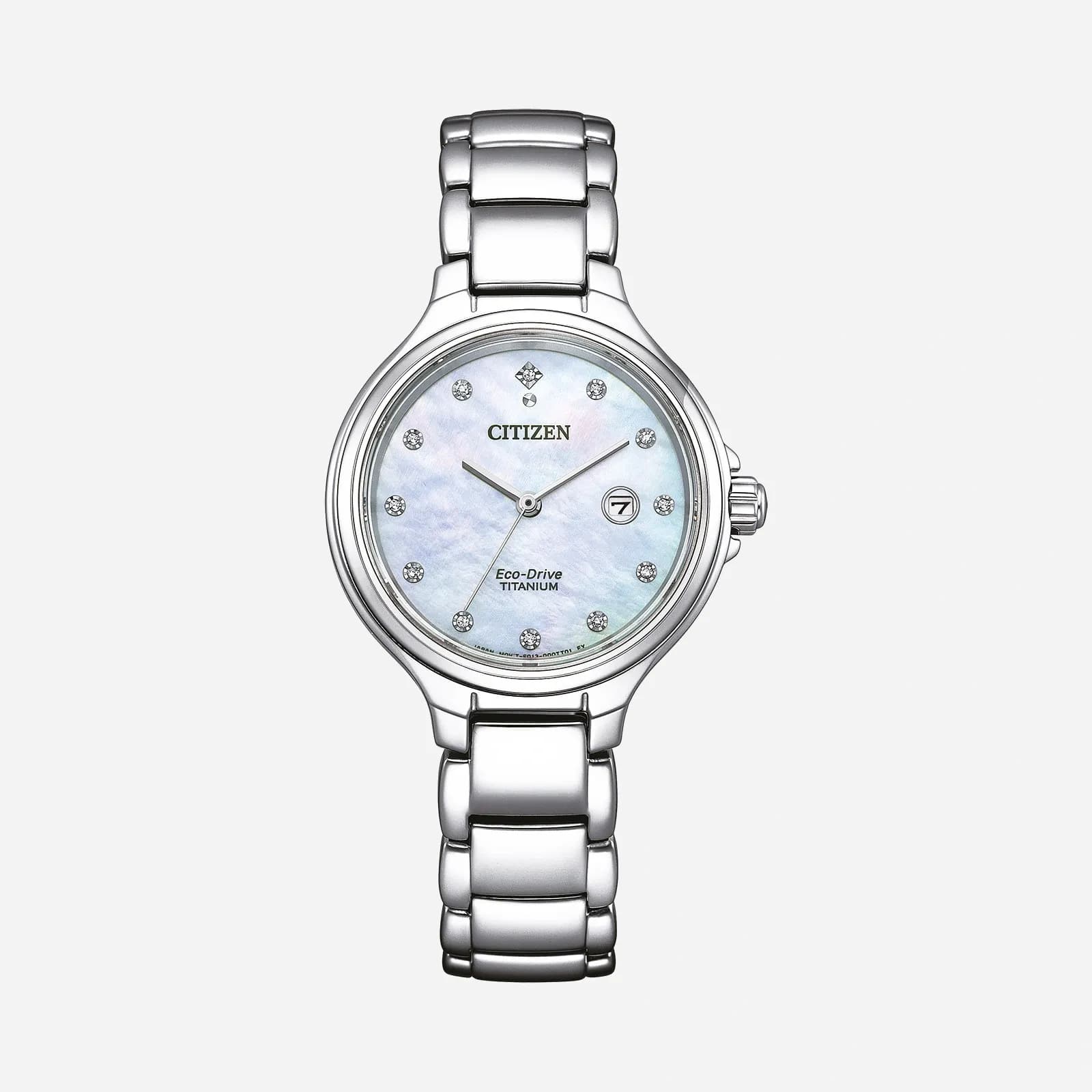 Citizen Super Titanium Eco-Drive damklocka - EW2680-84D