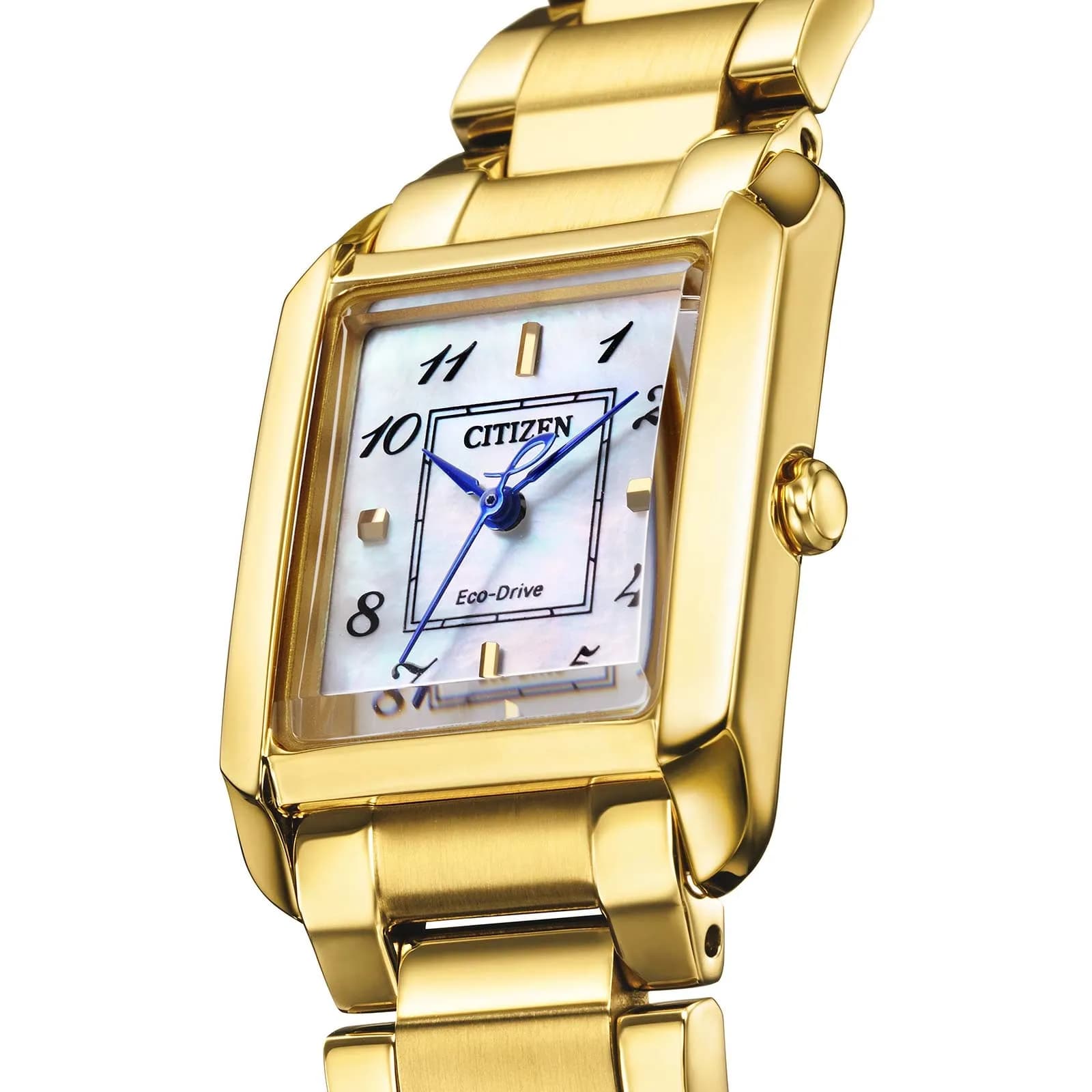 Citizen Eco-Drive damklocka guld/vit - EW5602-81D 5