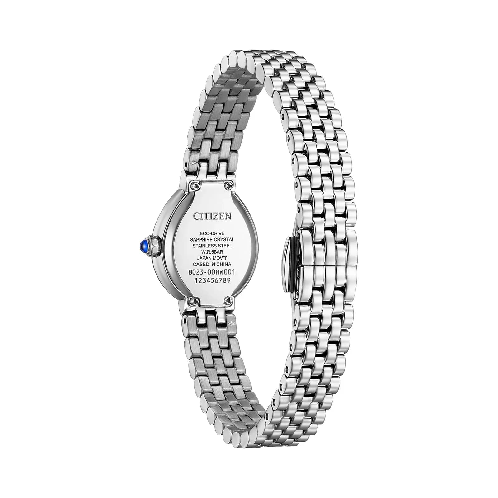 Citizen L dam blo/stål, metallband - EX1540-58L 2