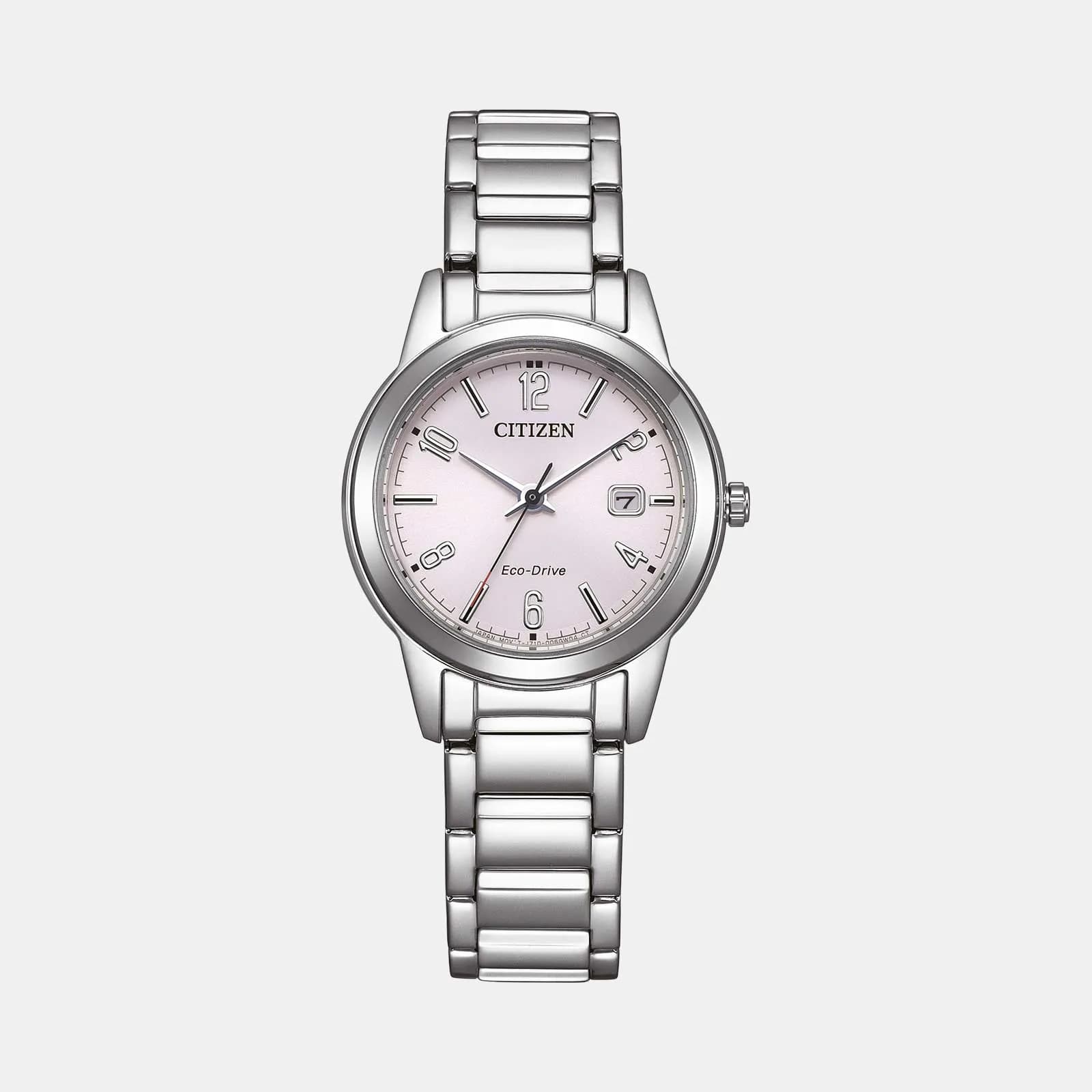 Citizen Elegance Eco Drive dam stål/rosa FE1241-71Z 1