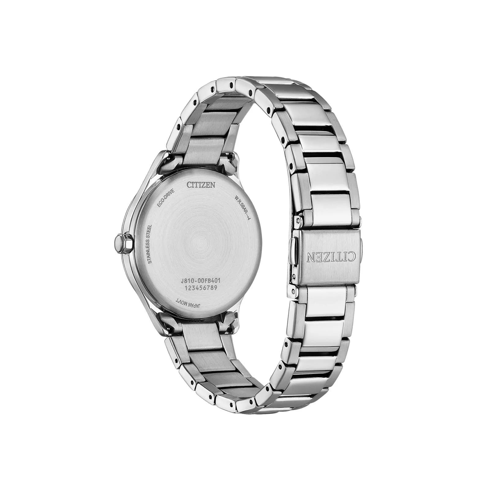 Citizen Eco-Drive Grön/Silver, Stållänk - FE6121-67X 3