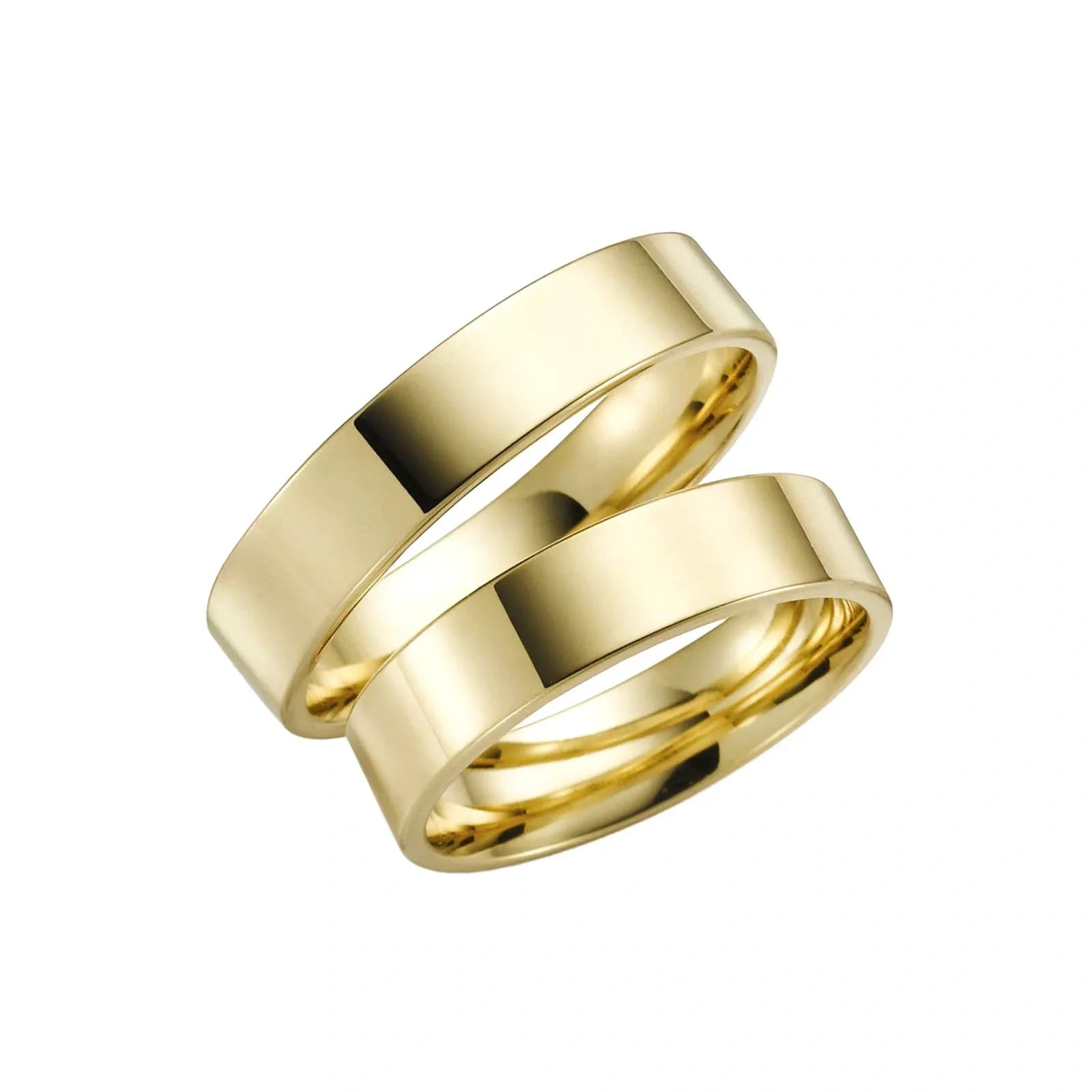 Förlovningsring 9k guld, rak 5/1,4 mm