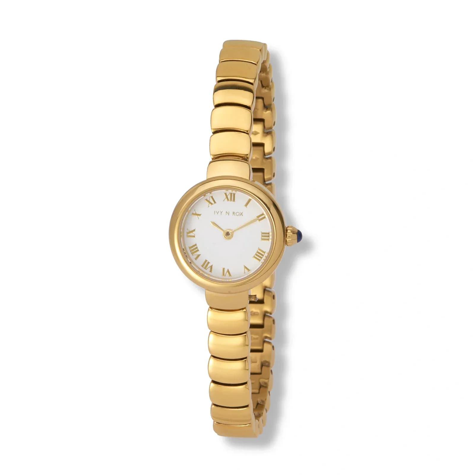 Ivy n Rox Mira damklocka - guld 22 mm