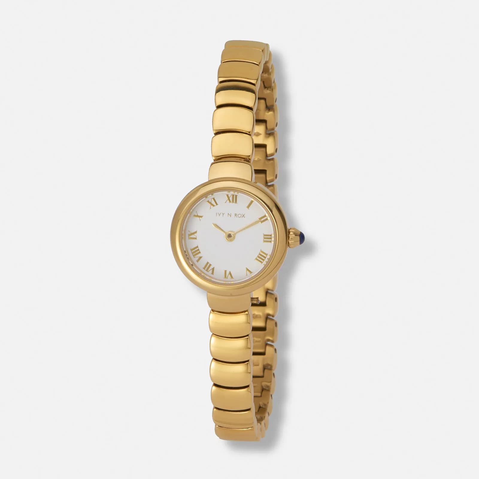 Ivy n Rox Mira damklocka - guld 22 mm