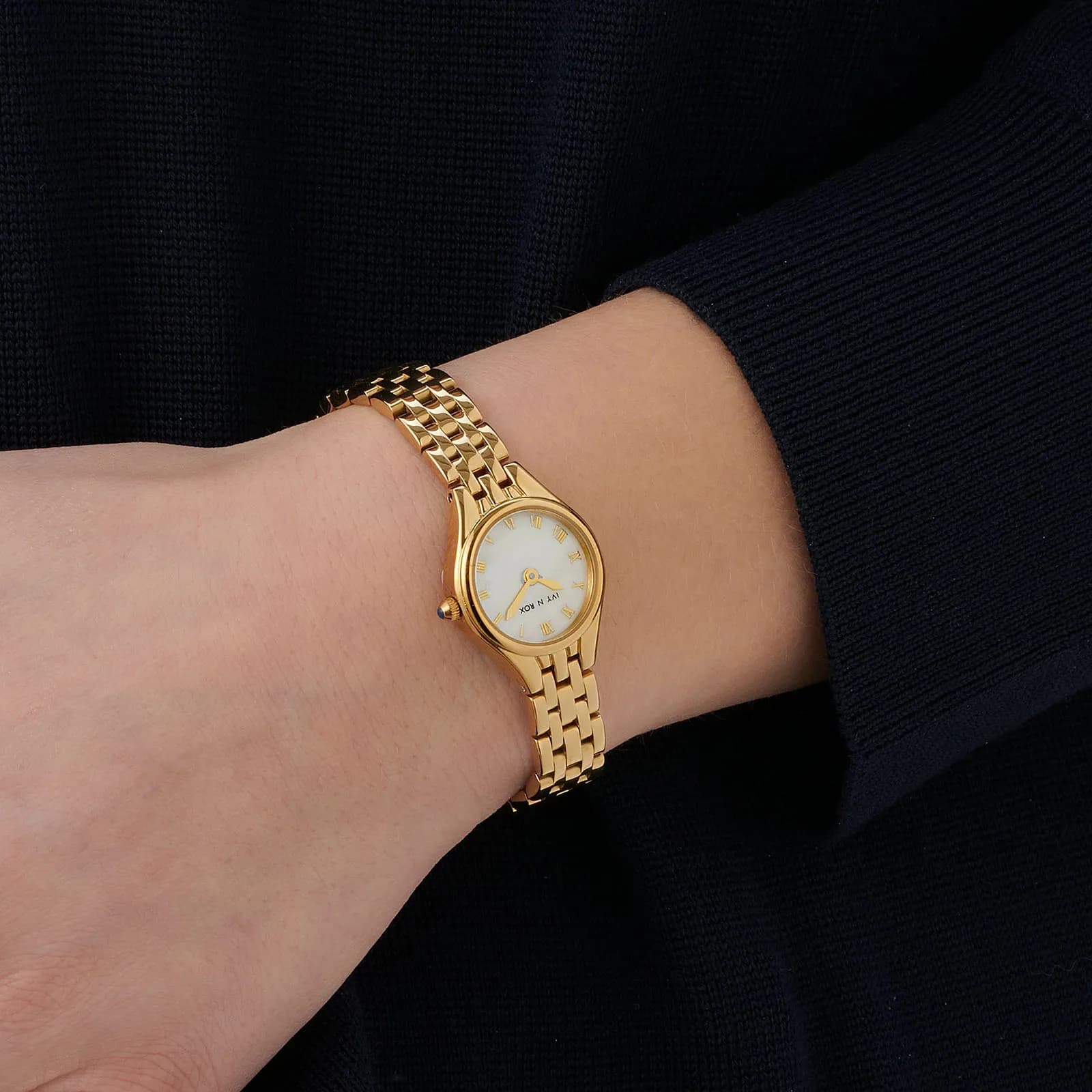 Ivy n Rox Belle damklocka - guld 22 mm 2