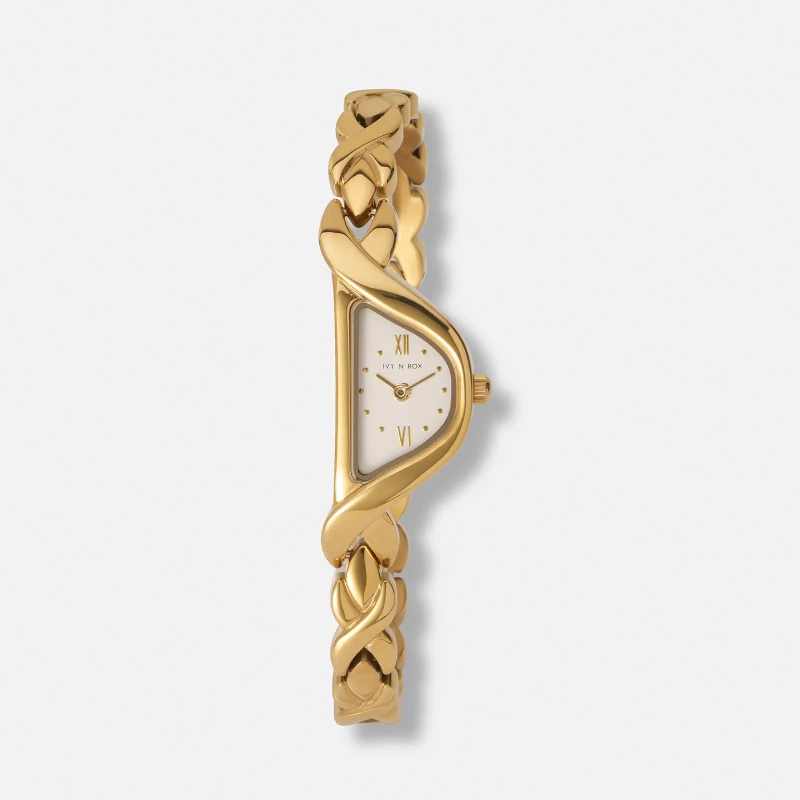Ivy n Rox Velia damklocka - guld 17x42 mm