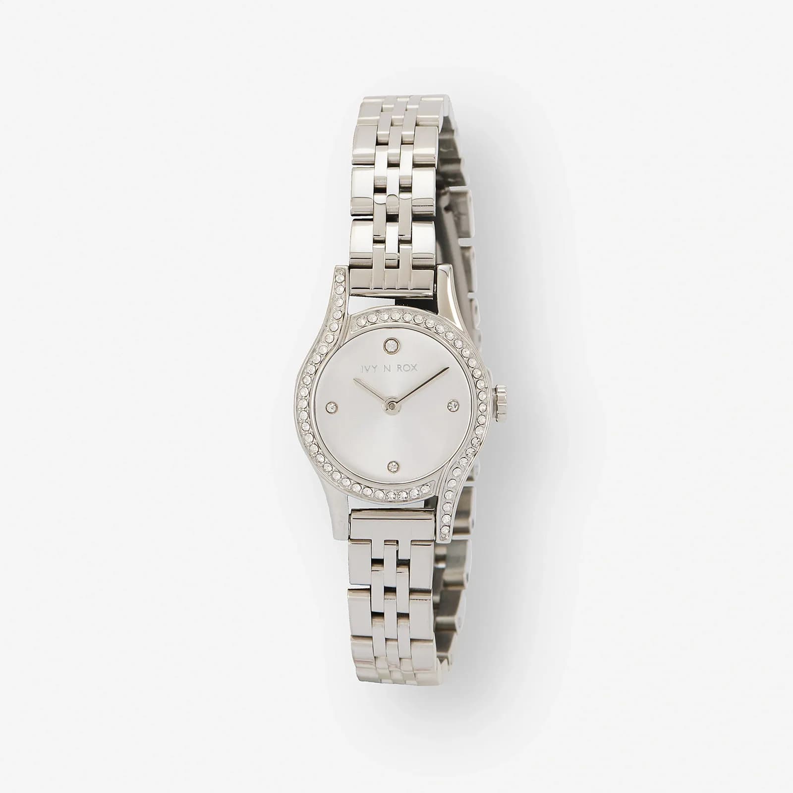 Ivy n Rox Luxe damklocka - silver, 23mm
