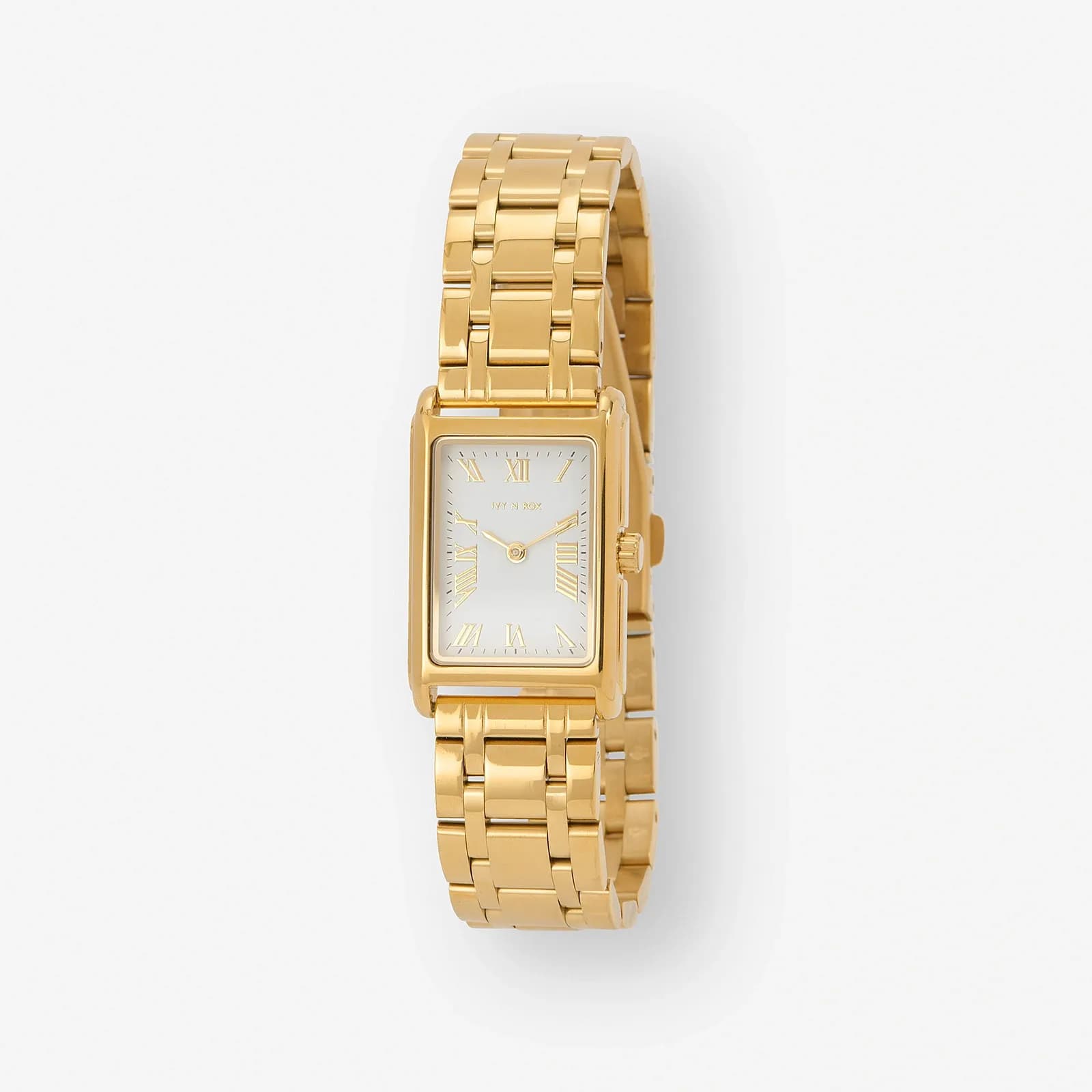 Ivy n Rox Vibe damklocka - guld, 21x32 mm