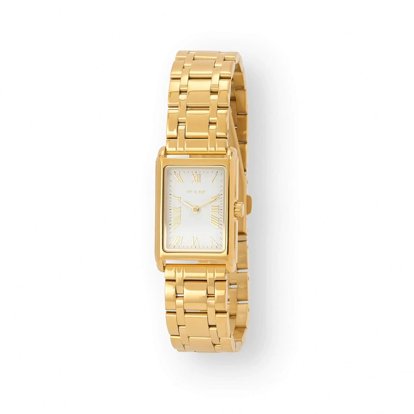 Ivy n Rox Vibe damklocka - guld, 21x32 mm