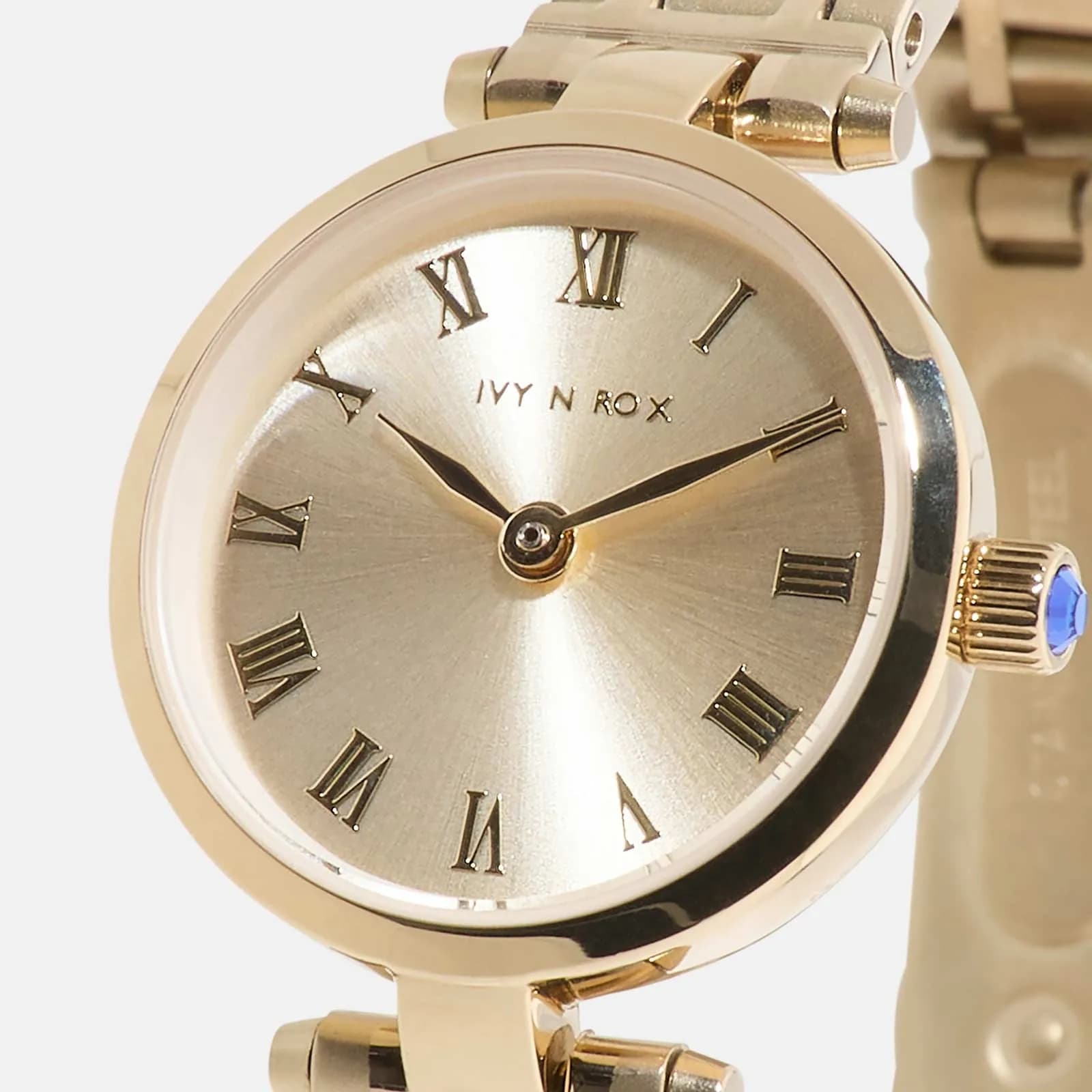 Ivy n Rox Timeless damklocka - rund, guld, 24 mm 4