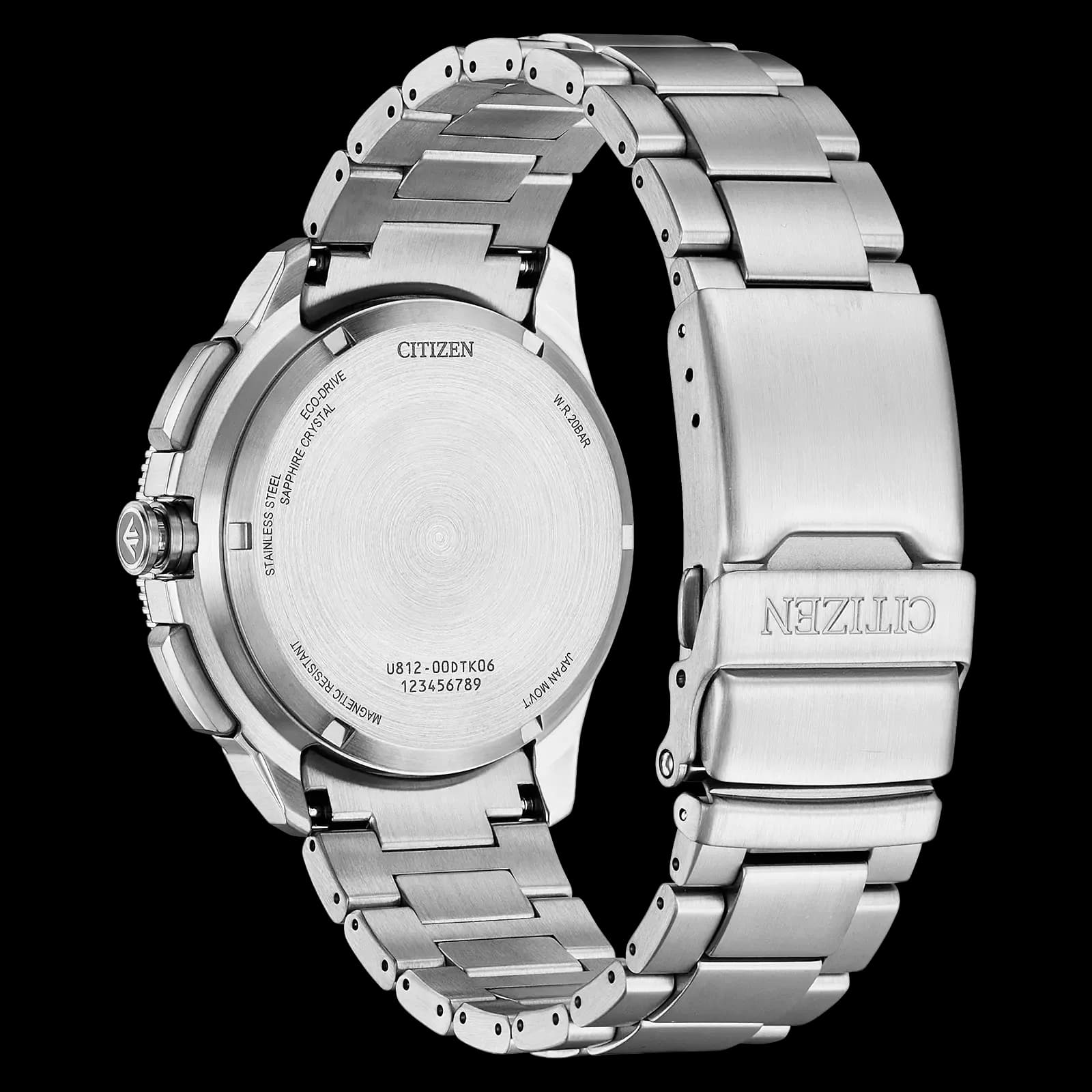 Citizen Promaster Eco-Drive Svart/Silver, Stållänk - JV3001-53E 2