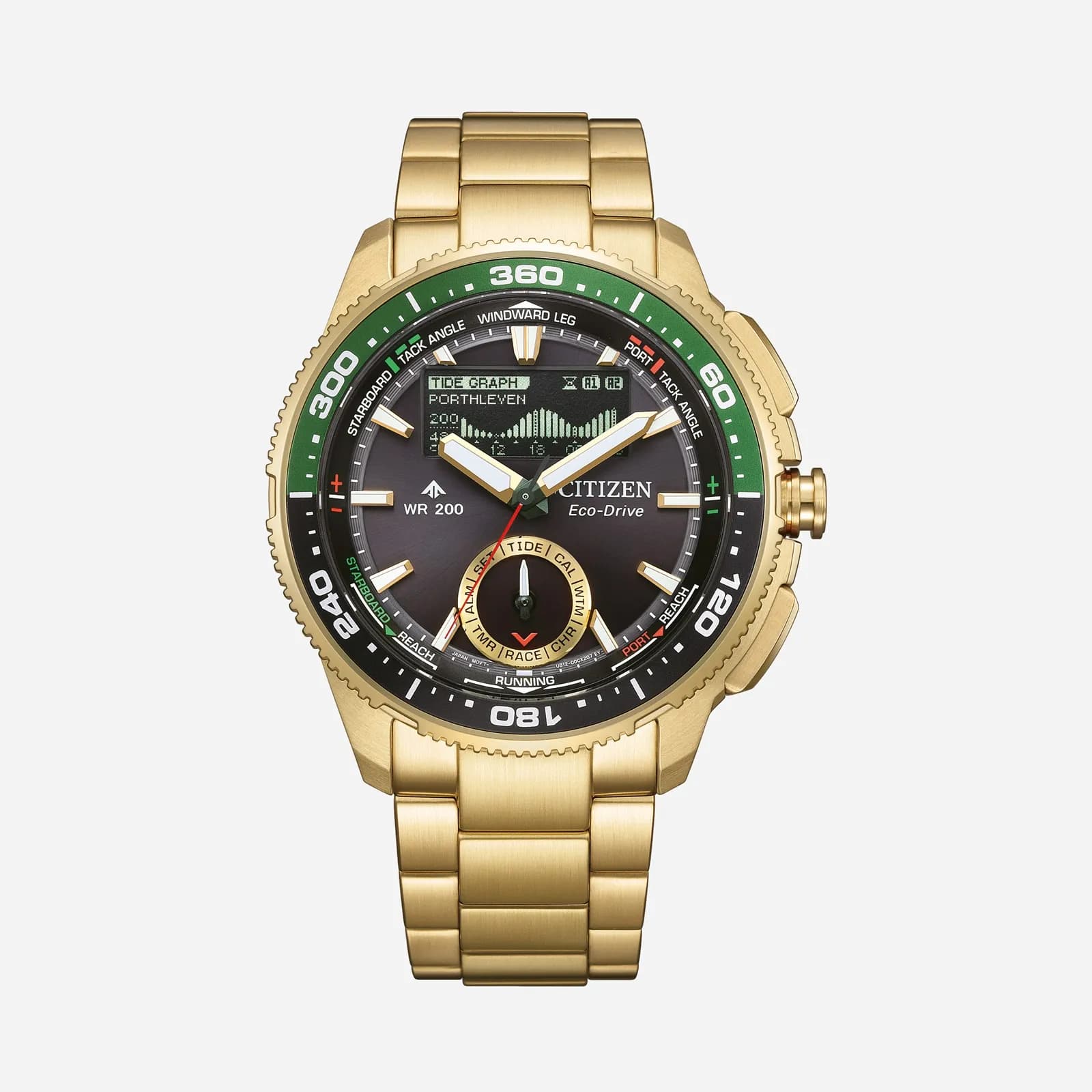 Citizen Promaster Eco-Drive Svart/Grå, Stållänk - JV3002-51E