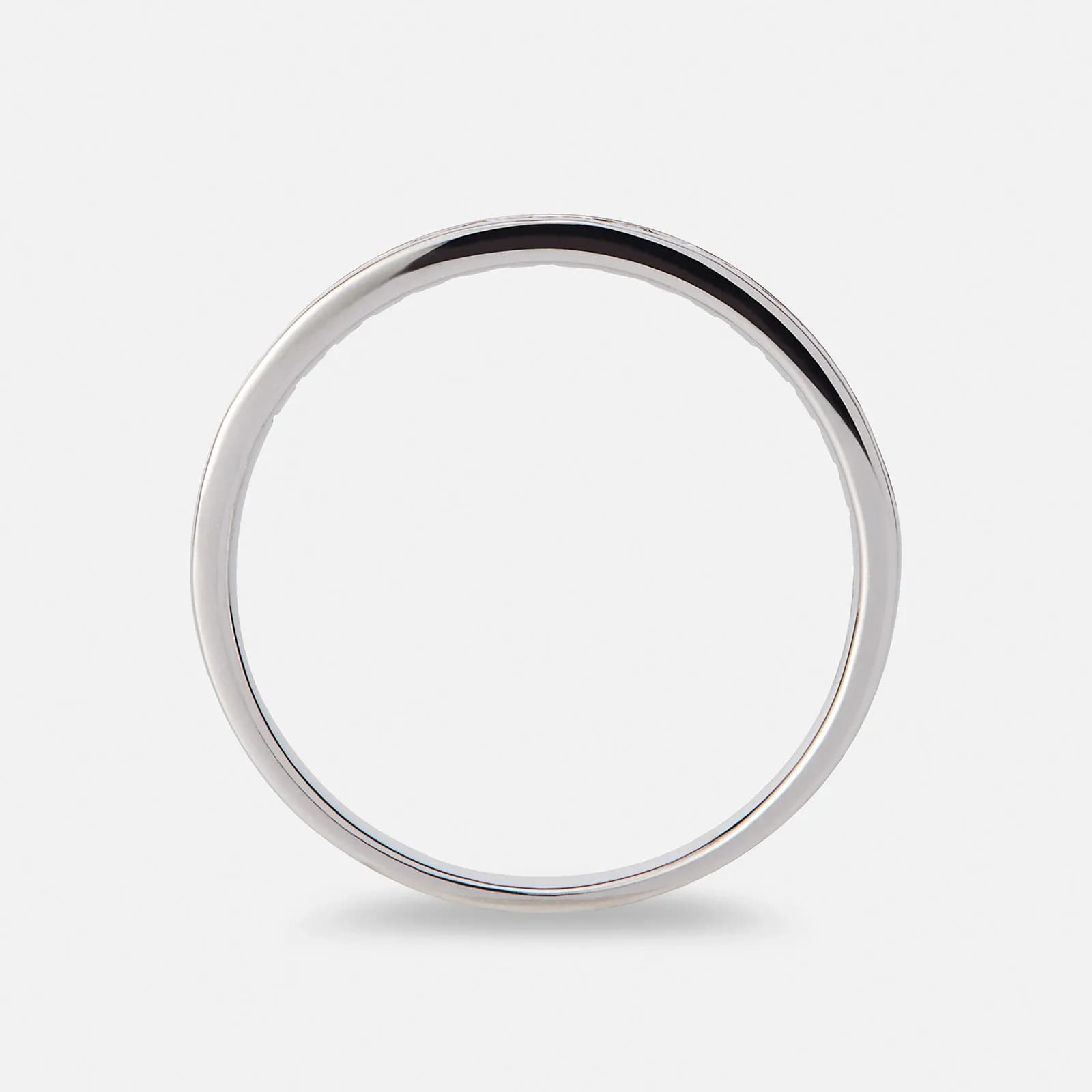 Alliansring 18k vitguld med 0,2 ct labbodlade diamanter 2