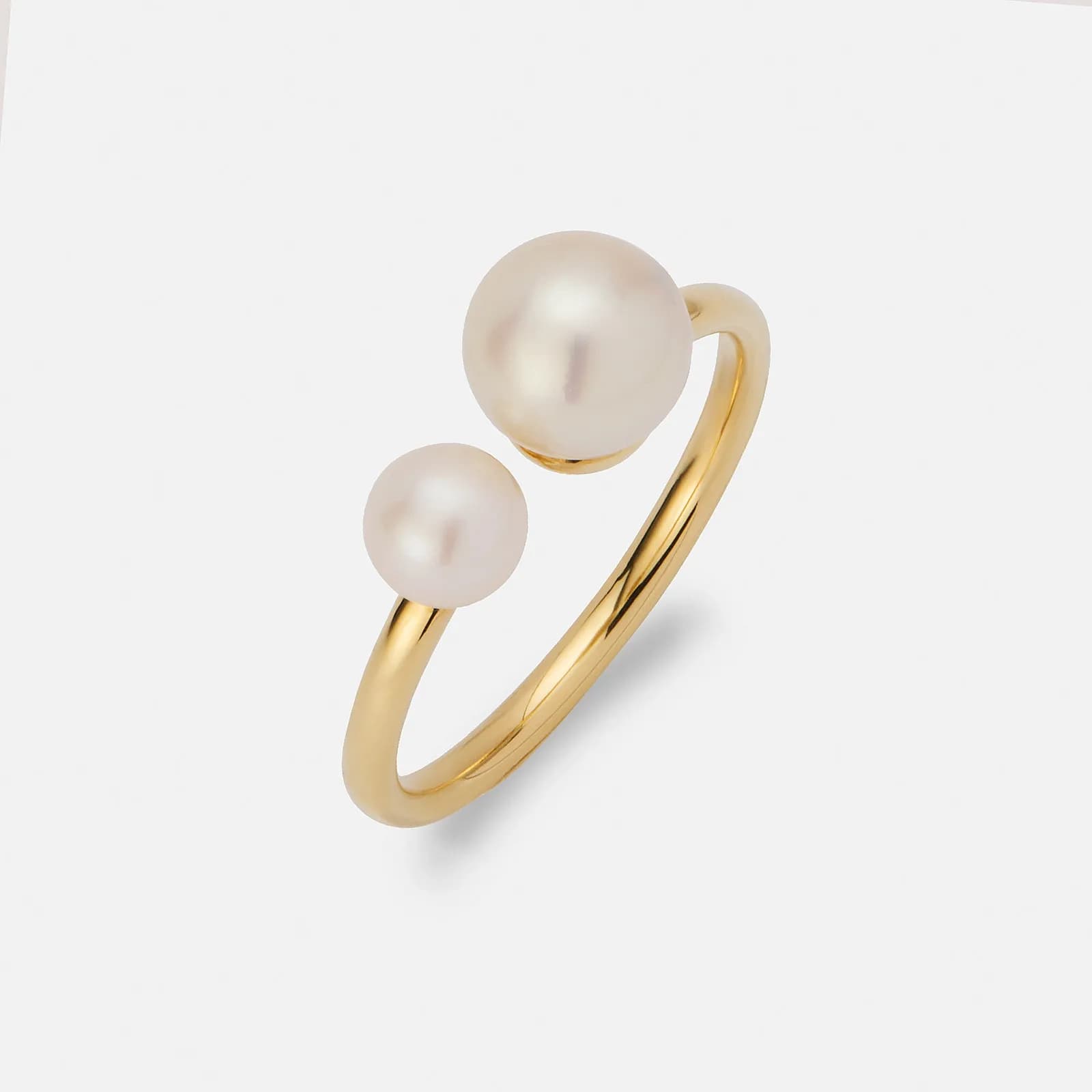 Je t´aime 18K guldring - Port de Perle Akoya 1