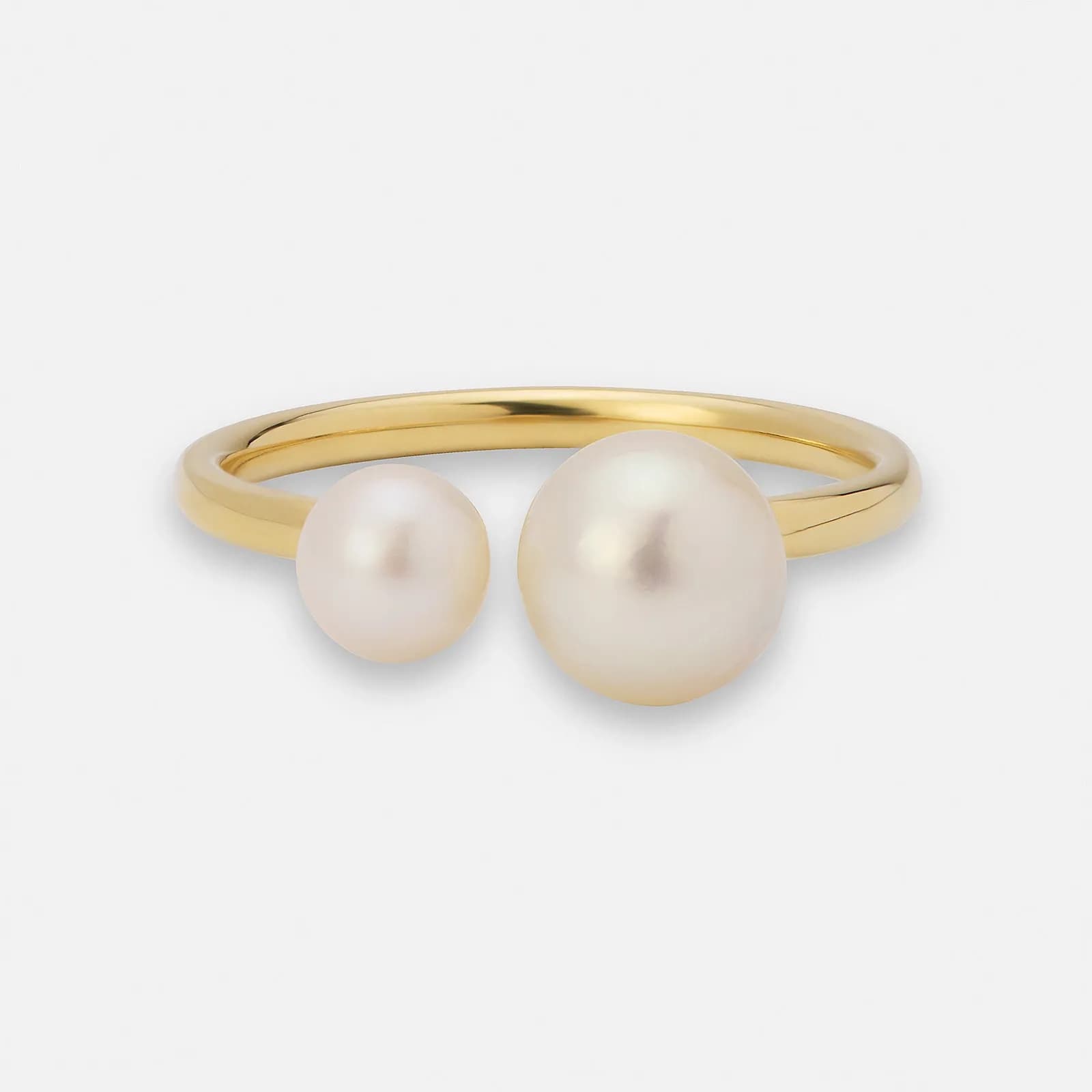 Je t´aime 18K guldring - Port de Perle Akoya 2