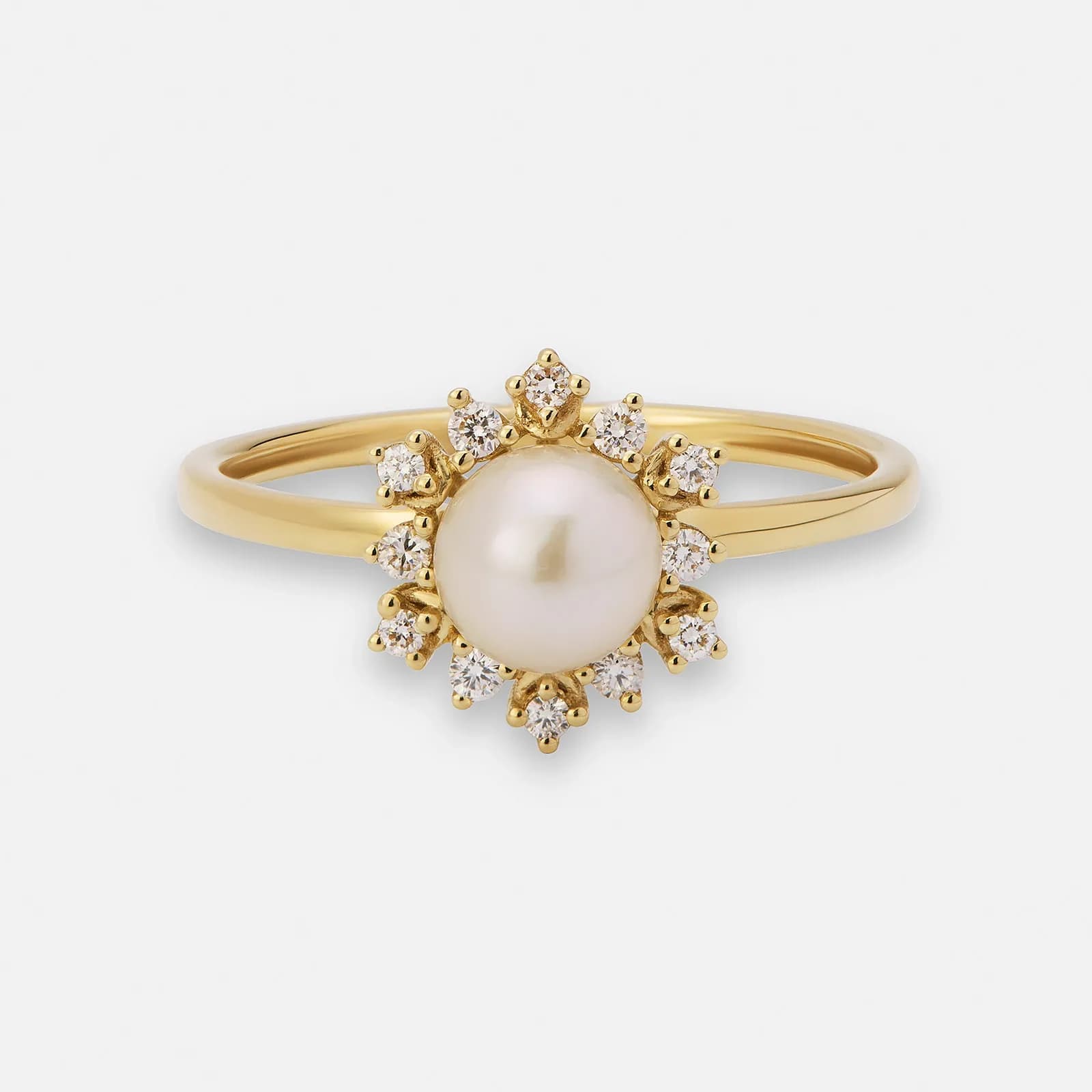 Je t´aime 18K guldring - Cap d’Or Akoya 3