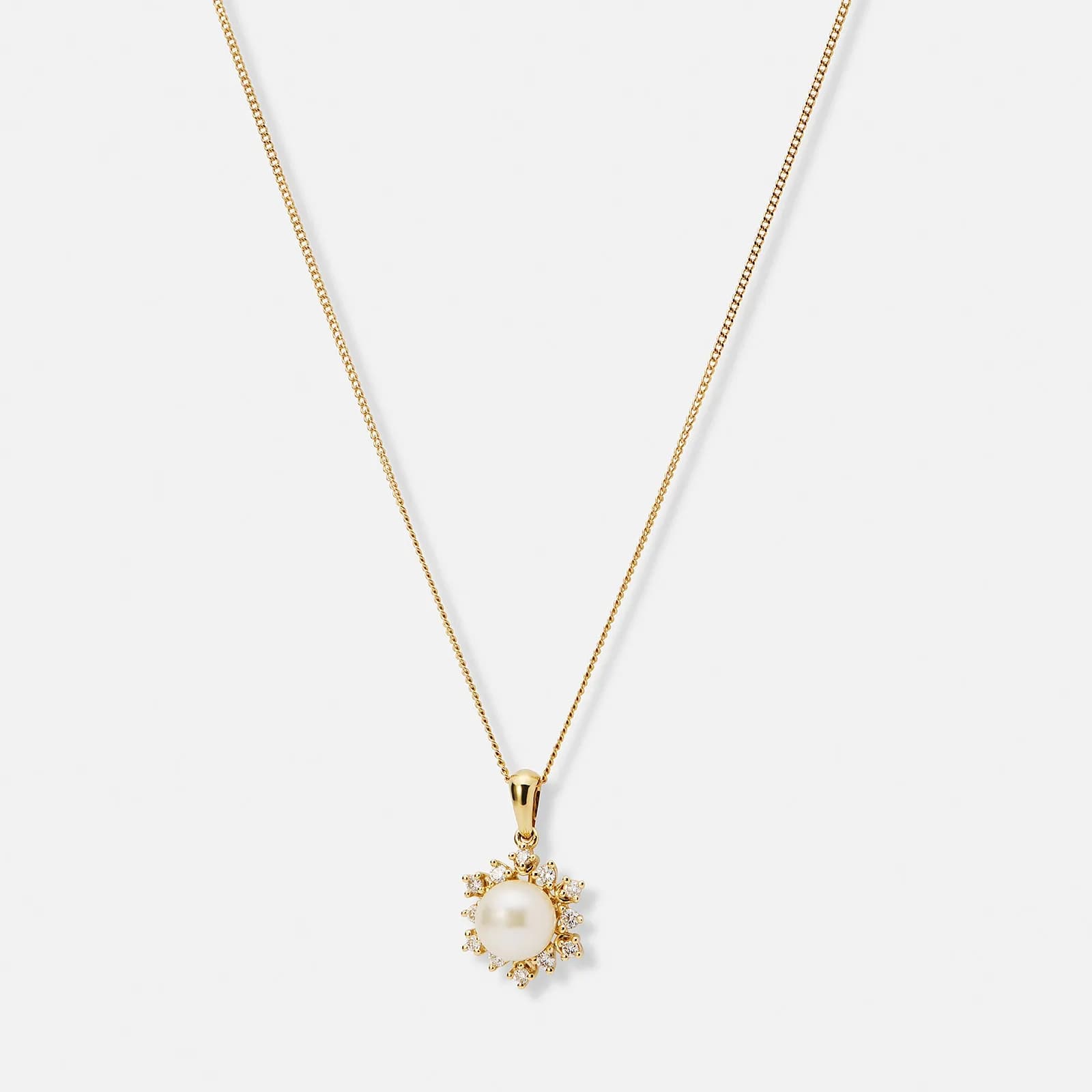 Je t´aime halsband 18K guld - Cap d’Or Akoya