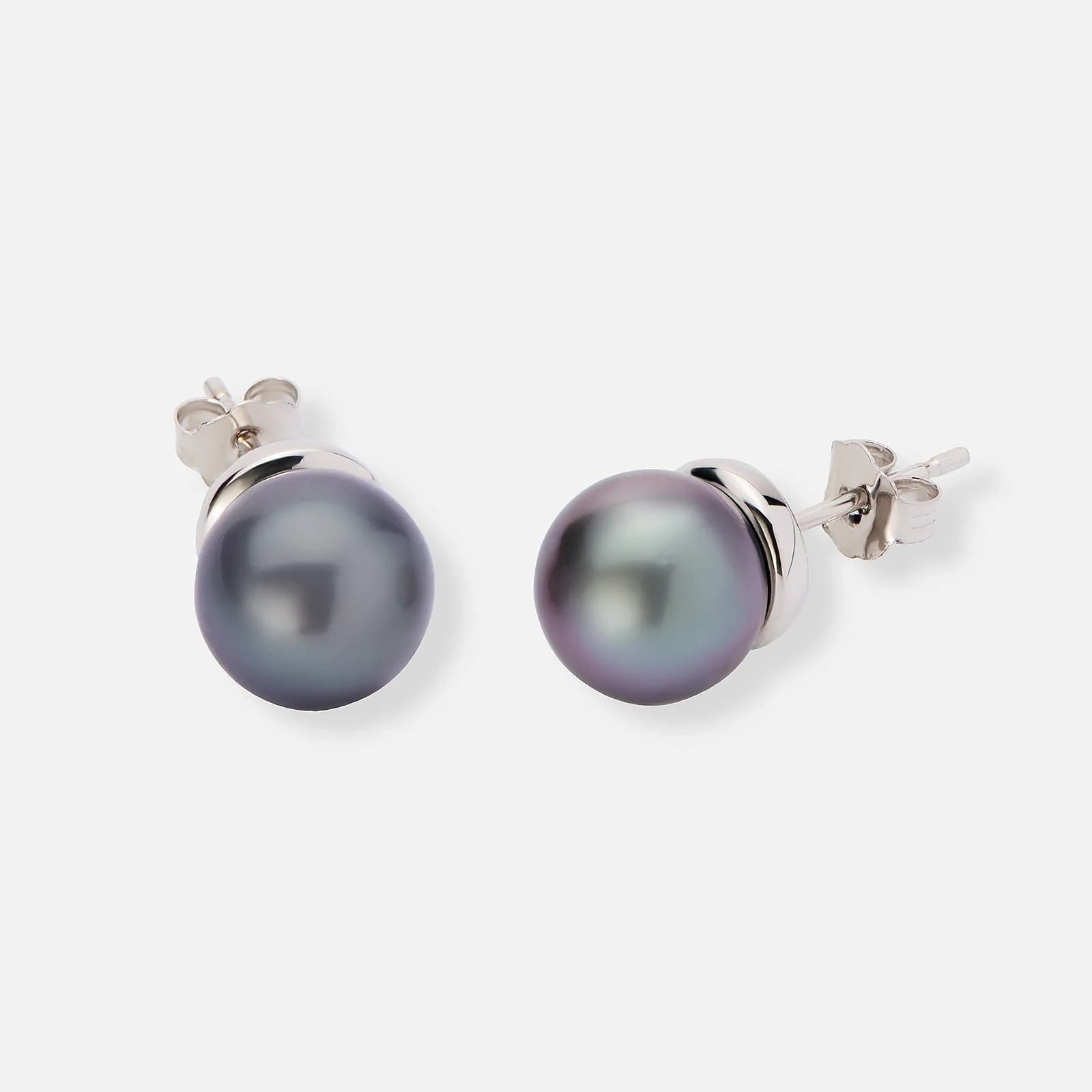 Je t´aime örhängen 18K vitguld - Vaiana Tahiti
