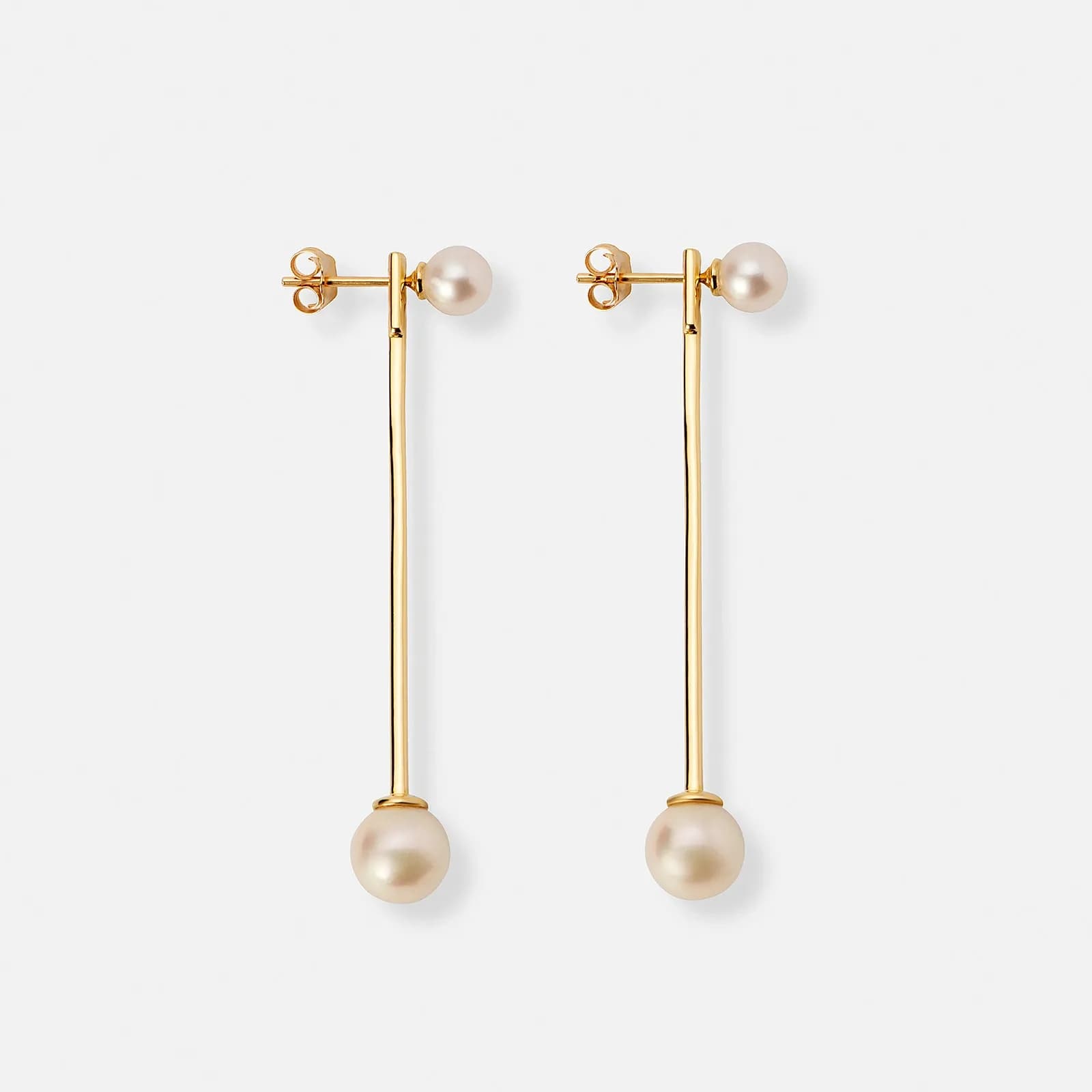 Je t´aime örhängen 18K guld - Ile de Rêve Akoya