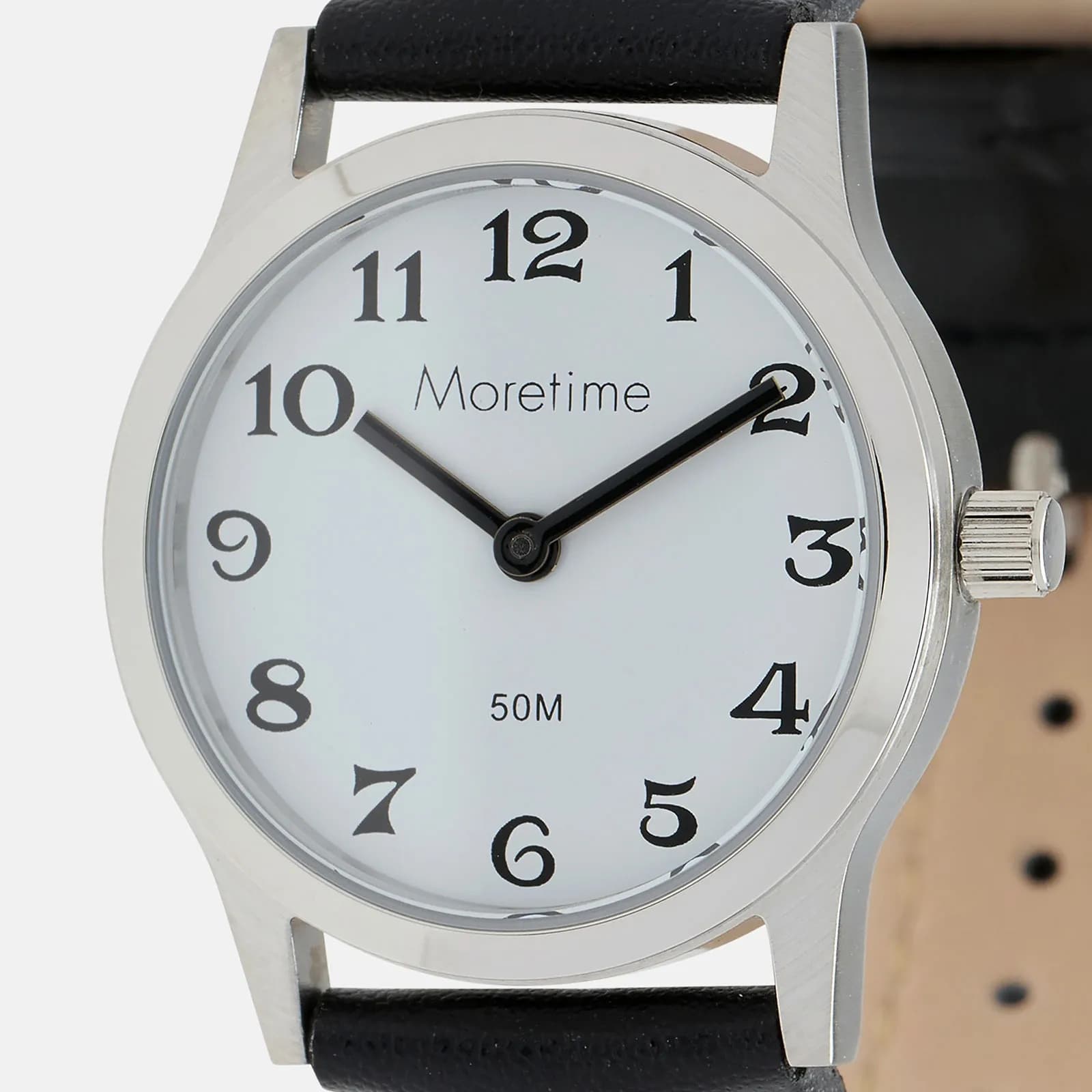 Moretime damklocka - silver/svart, 29 mm 5