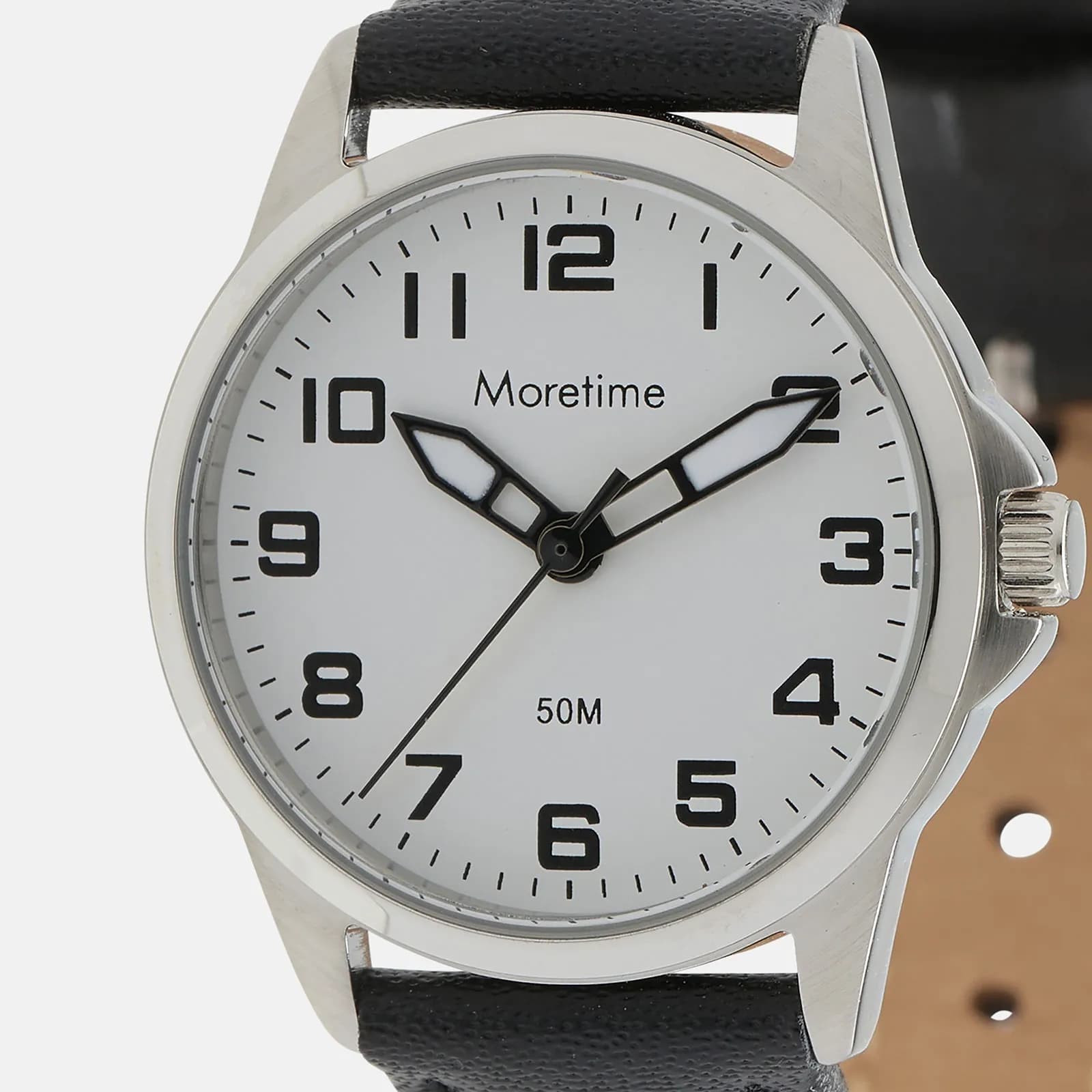 Moretime damklocka - silver/svart, 27 mm 5