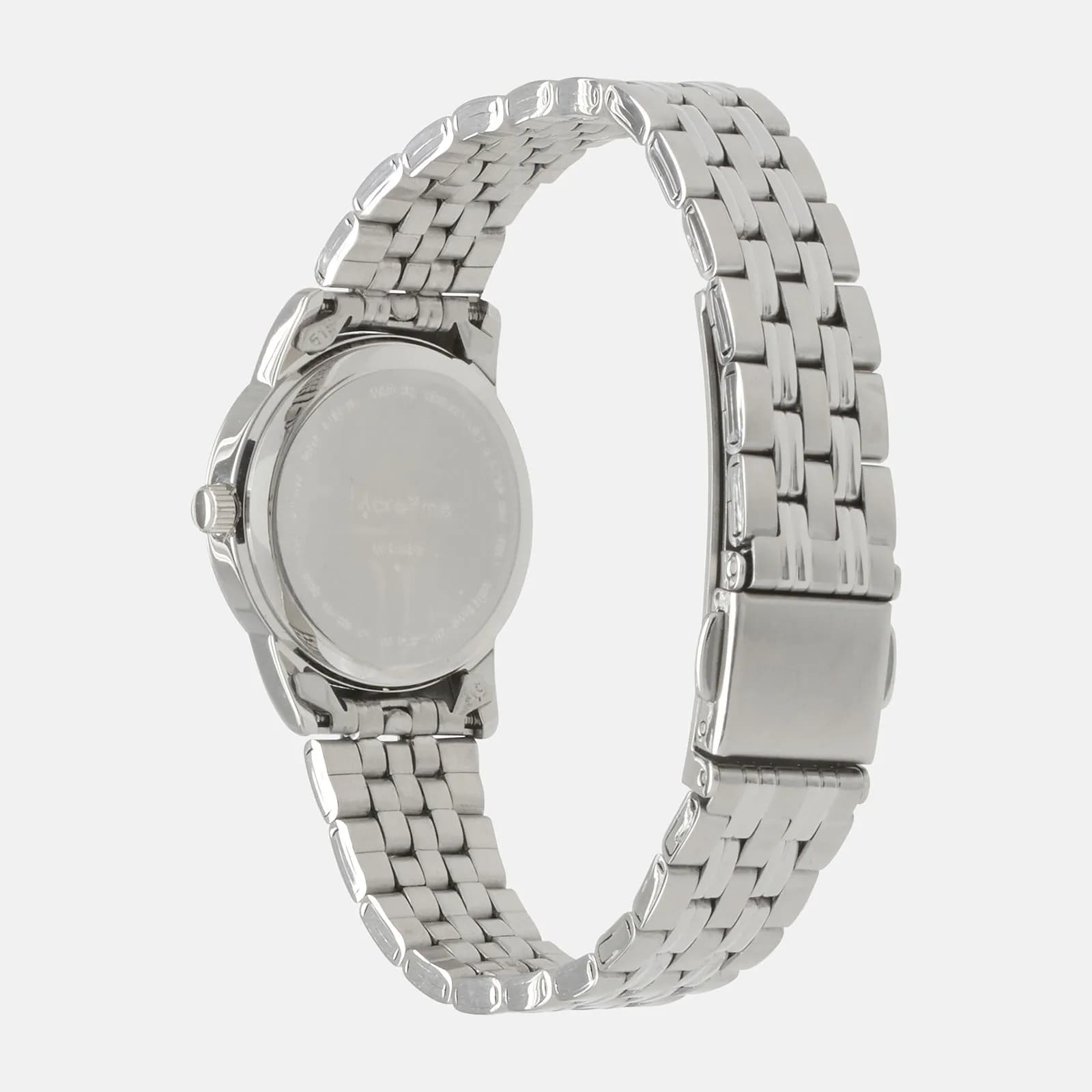 Moretime damklocka - datum, silver/vit, 26 mm 4