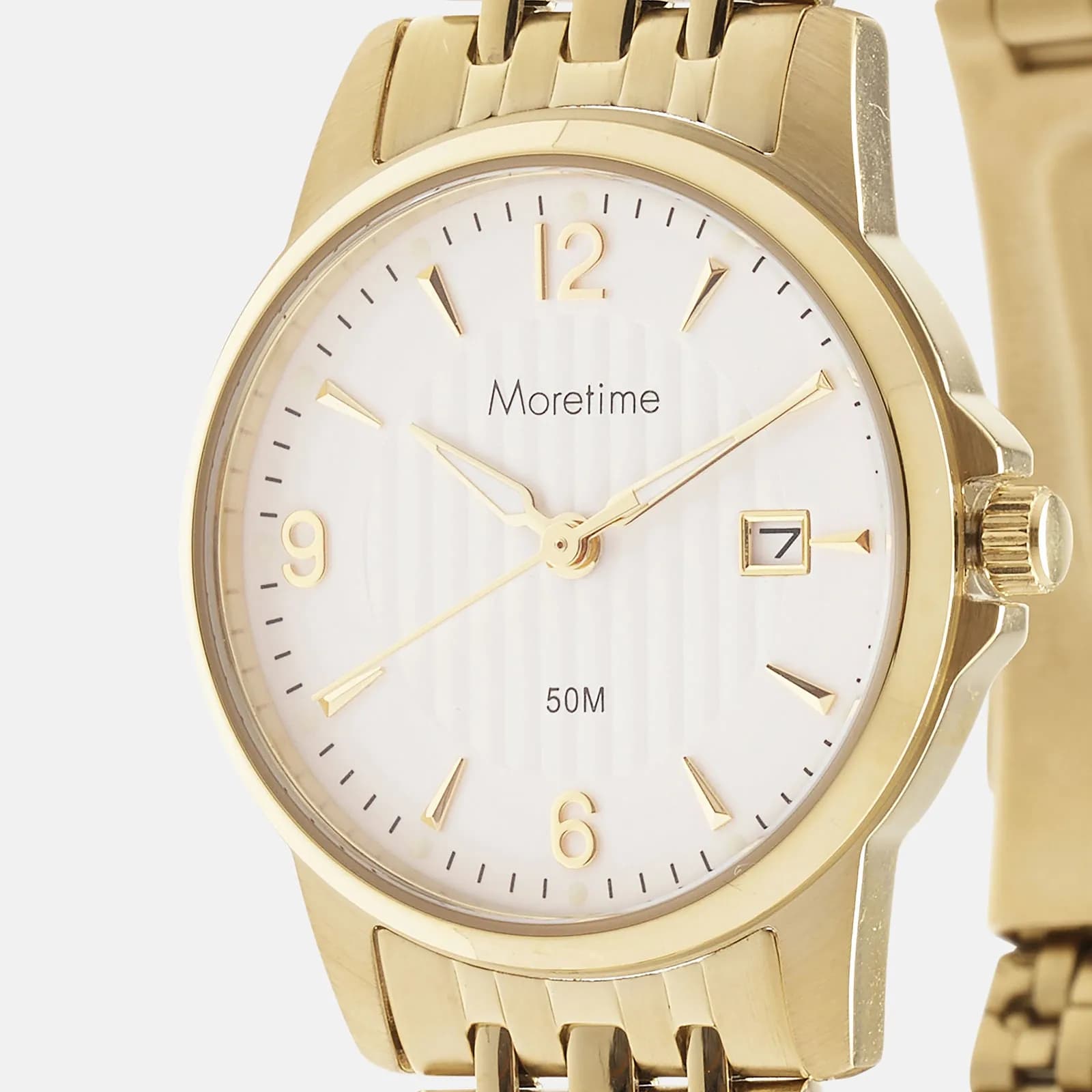 Moretime damklocka - set med armband, guld, 28 mm 6