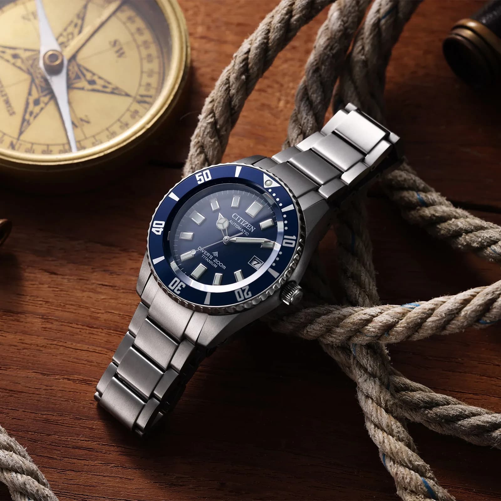 Citizen Promaster Automatic Fujitsubo Titanium NB6021-68L 3