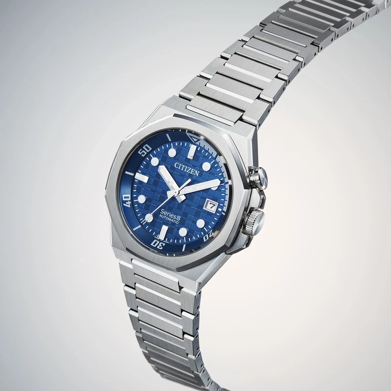 Citizen Series 8 Automatic, blå/stål - NB6060-58L 3