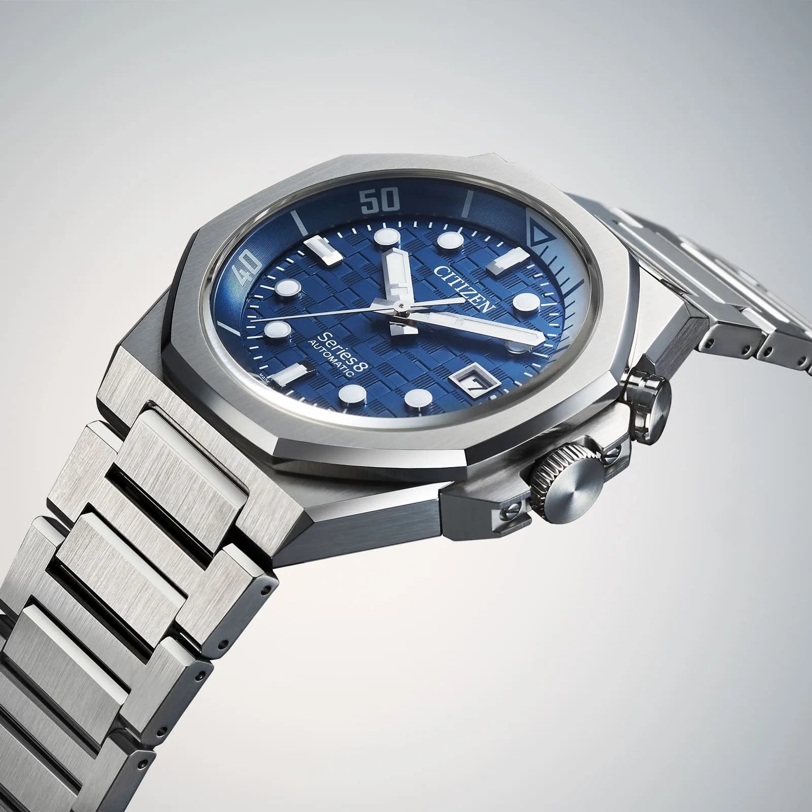 Citizen Series 8 Automatic, blå/stål - NB6060-58L 5