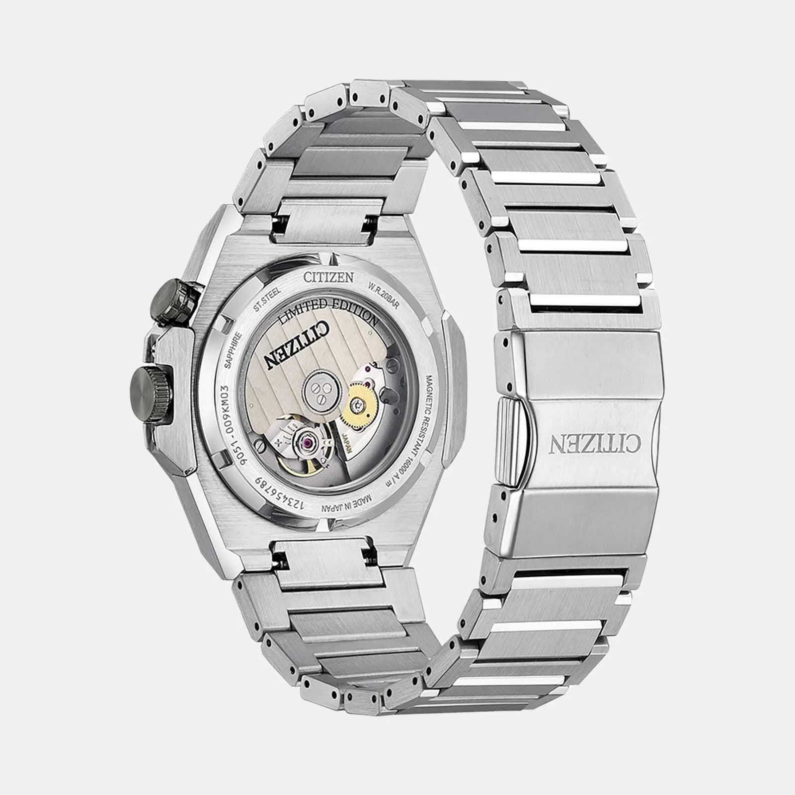 Citizen Series 8 Automatic stål/brun NB6066-51W 3