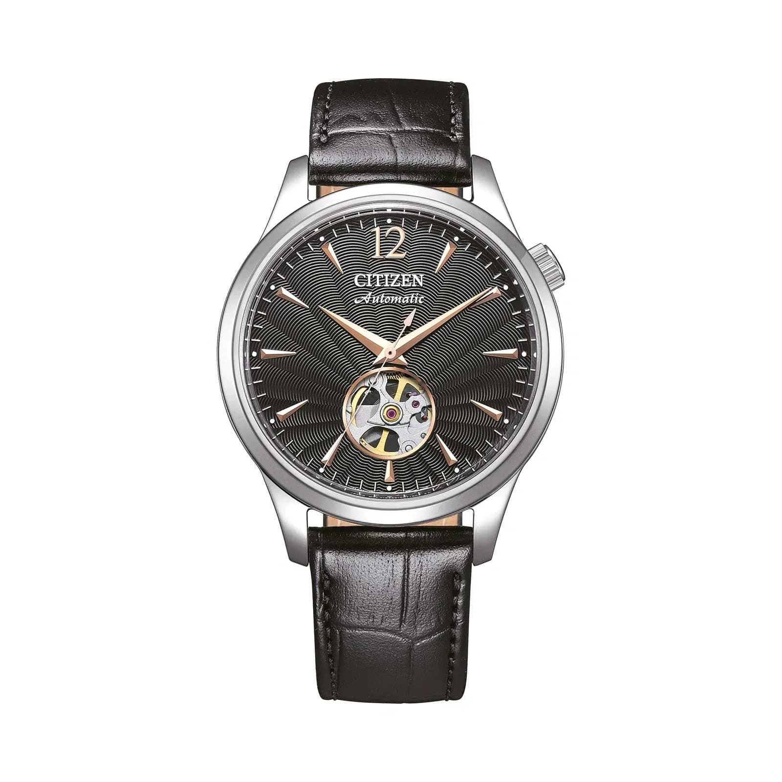 Citizen herrklocka Automatisk svart/stål NH9131-14E