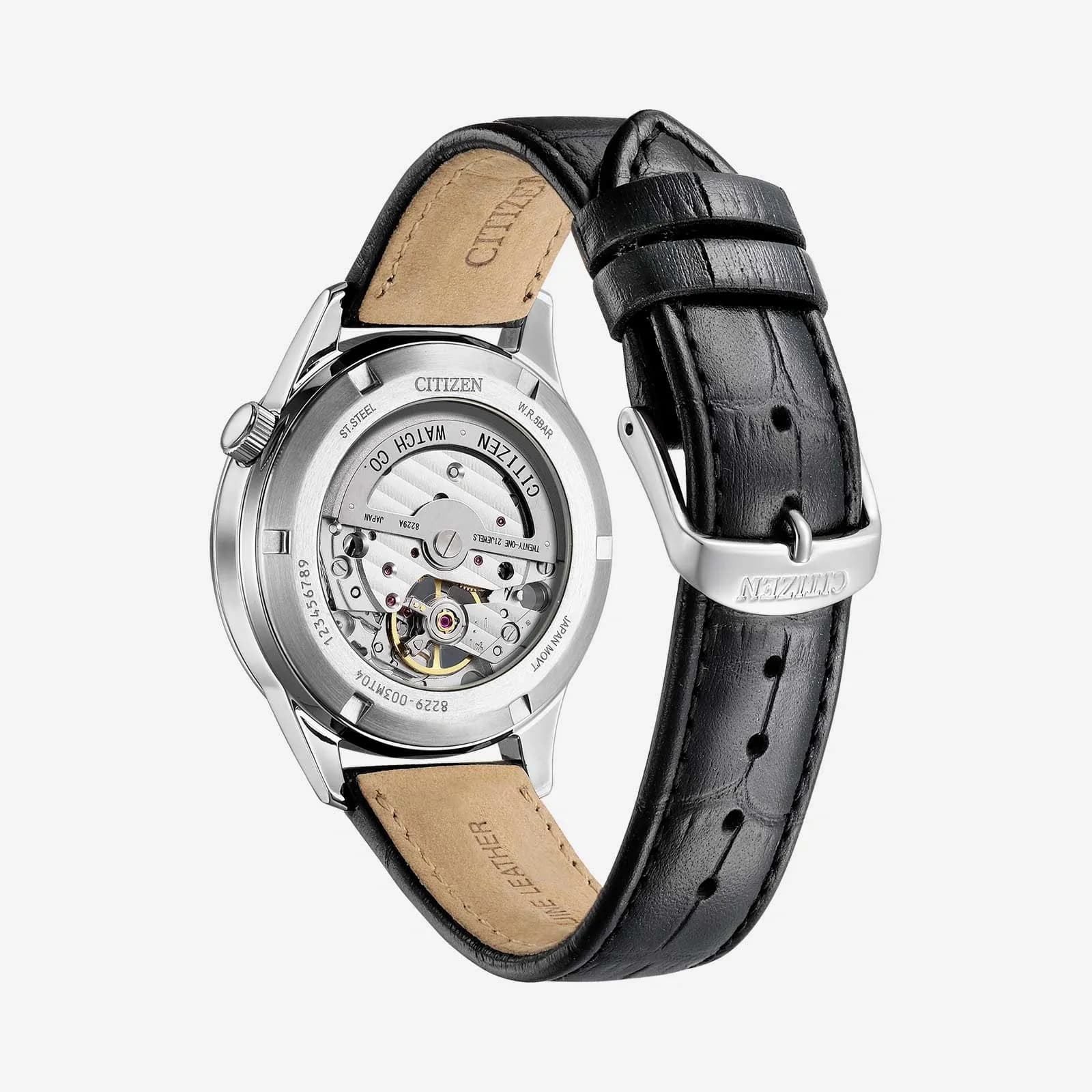 Citizen herrklocka Automatisk svart/stål NH9131-14E 2